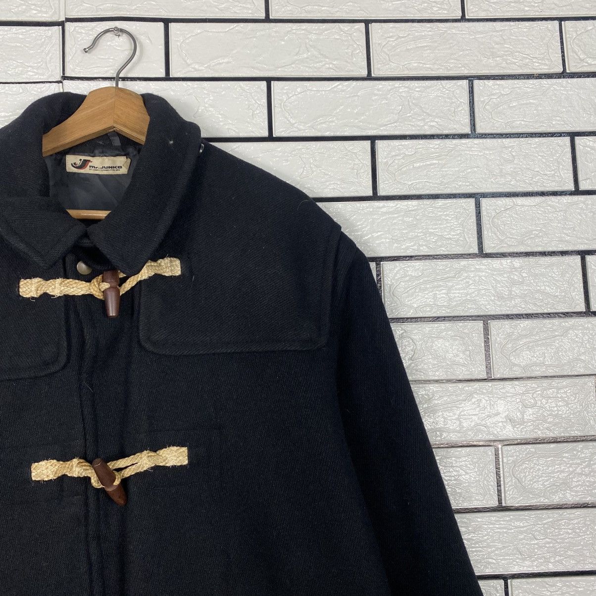 Issey Miyake 📌Vintage Wool Duffle Jacket Hook Mr Junko Japan Size US M / EU 48-50 / 2 - 8 Thumbnail