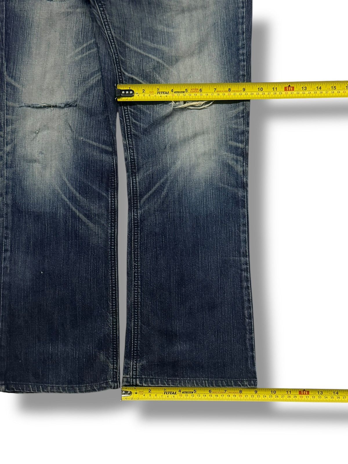 Edwin Vintage Edwin 412XVS Y2K Japanese Streetwear Denim Jeans 34 Size US 34 / EU 50 - 18 Thumbnail