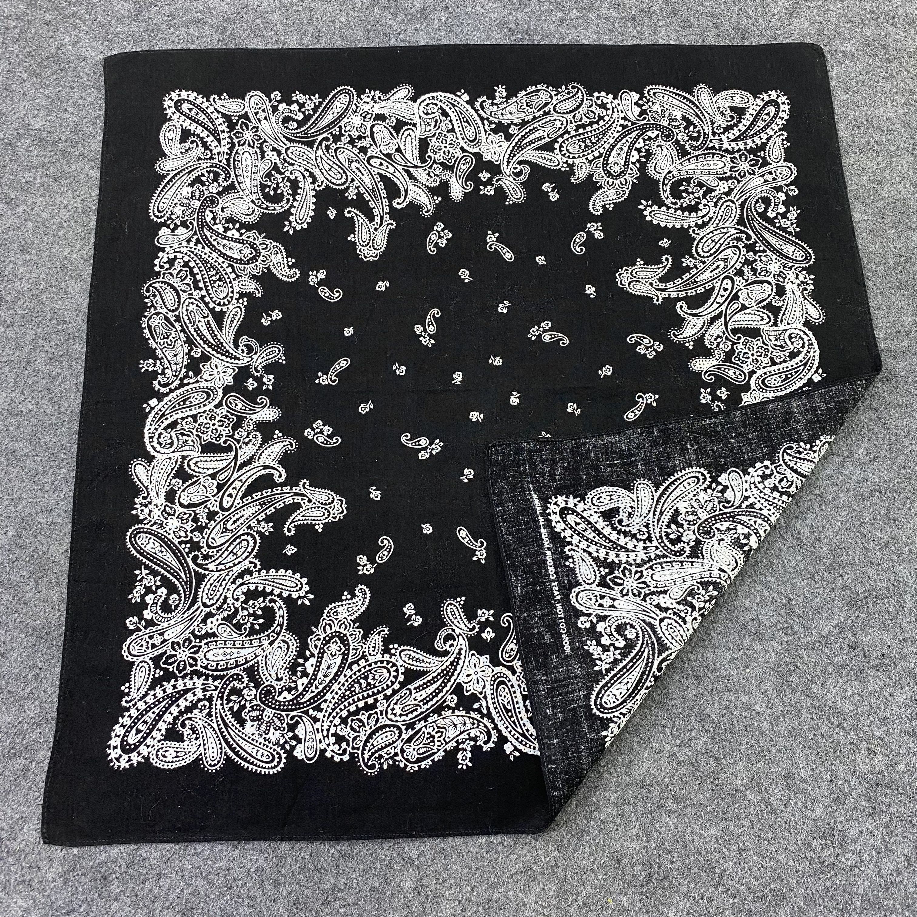 Japanese Brand Paislee Handkerchief / Bandana / Neckerchief-B1423 Size ONE SIZE - 5 Thumbnail