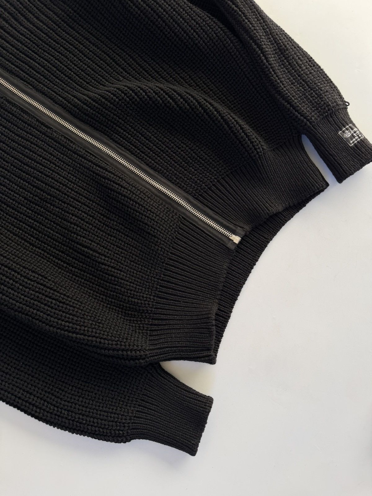 Raf Simons Raf Simons Zip Up Bulky Knit Turtleneck Cardigan Size US S / EU 44-46 / 1 - 6 Thumbnail