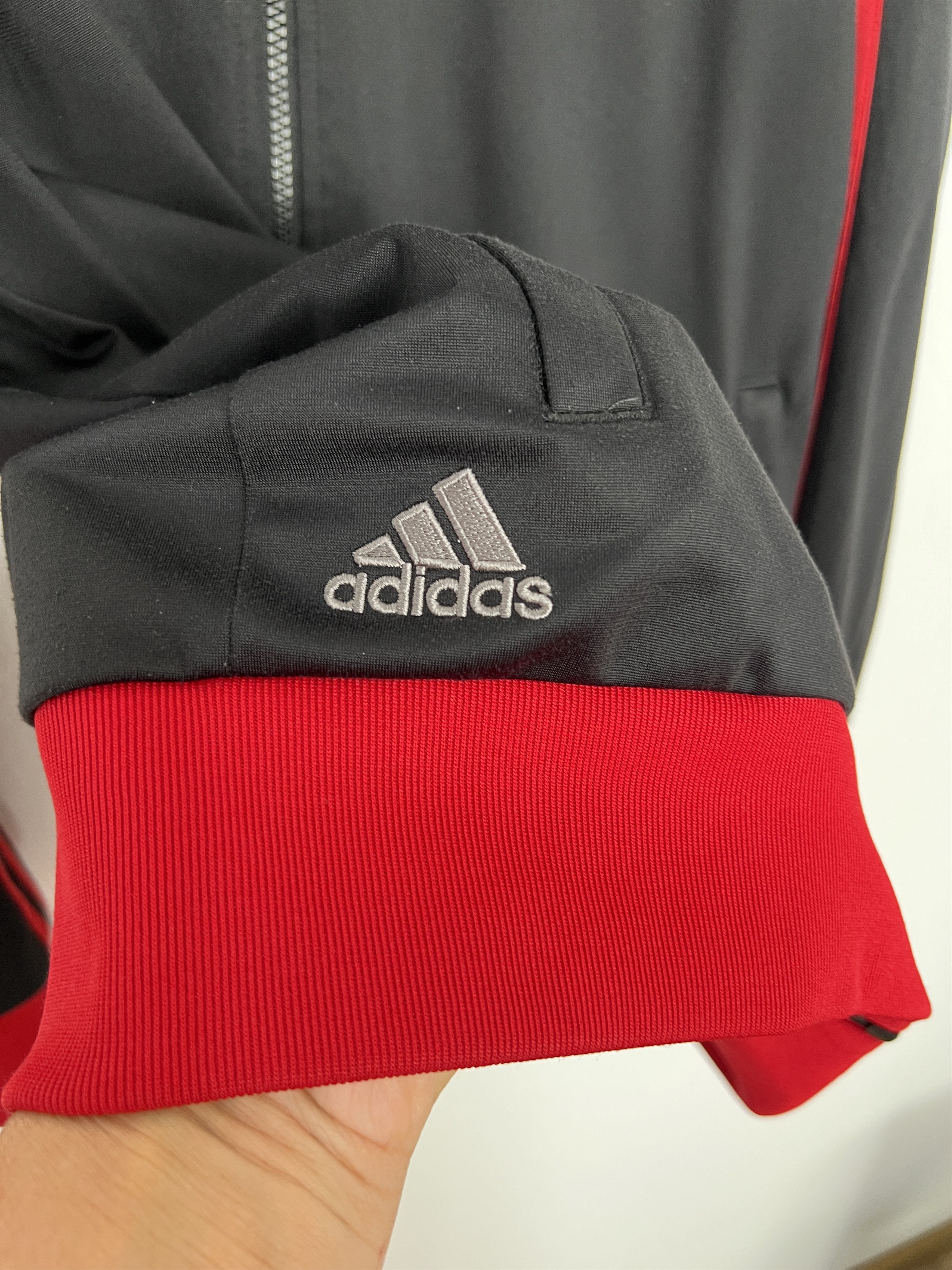 Vintage Adidas AC Milan Football Jacket Soccer Track Top