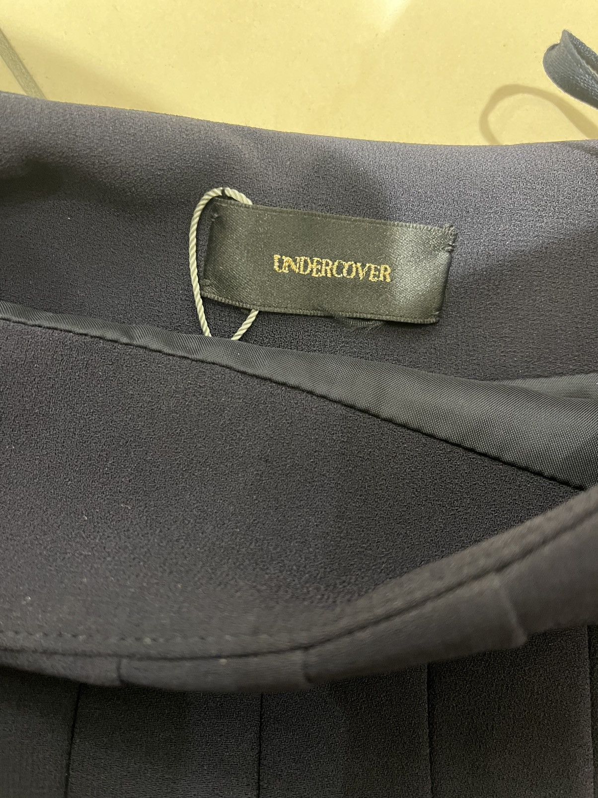 Undercover Undercover Pleated Navy Skirt Size 26" / US 2 / IT 38 - 6 Thumbnail