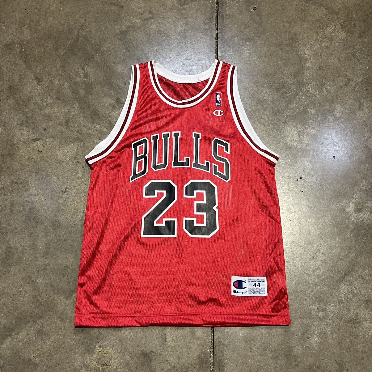 Vintage Champion Michael Jordan Basketball Jersey NBA 90s
