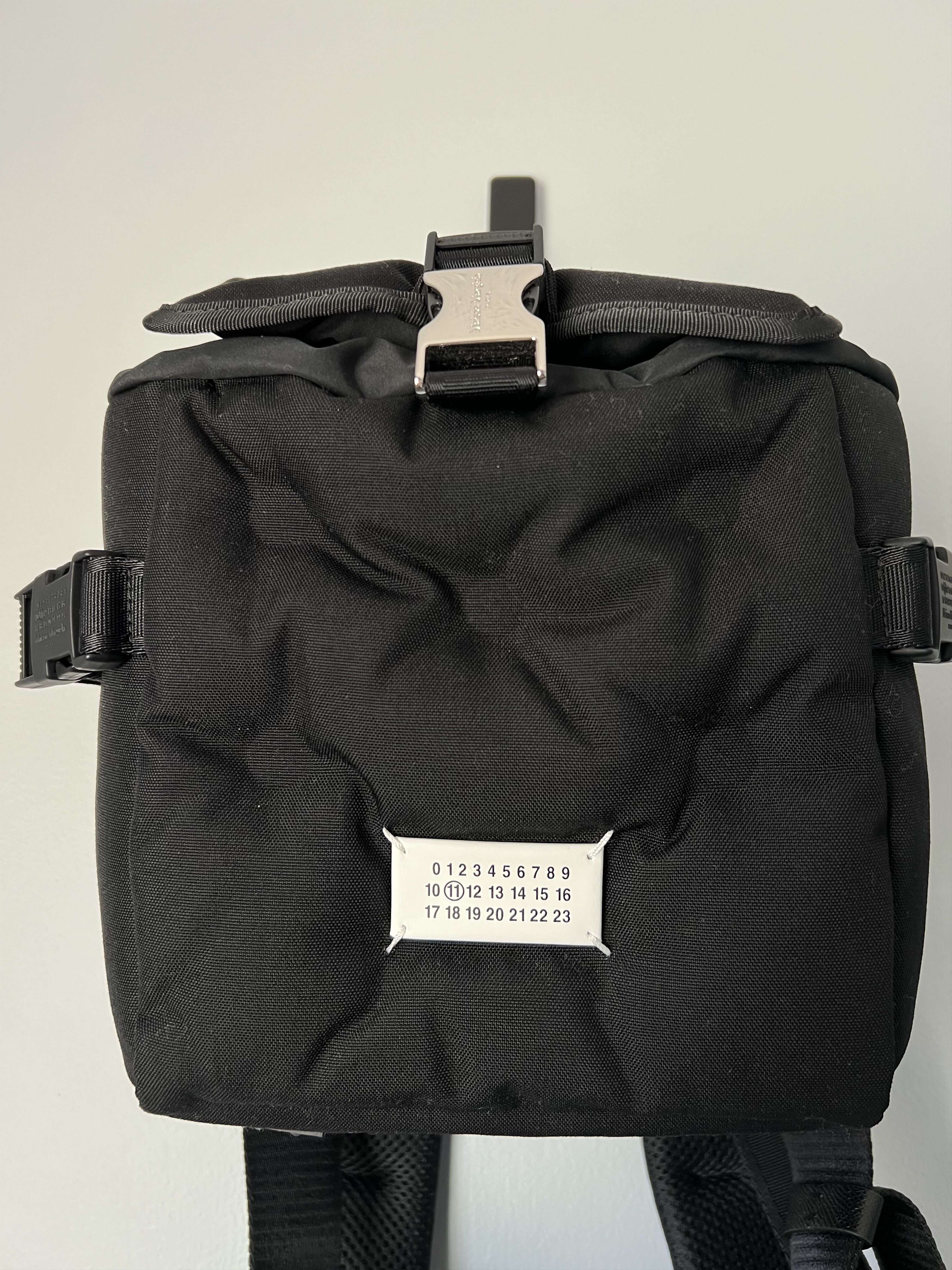 Maison Margiela Maison Margiela Glam Slam Backpack in Black Size ONE SIZE - 3 Thumbnail
