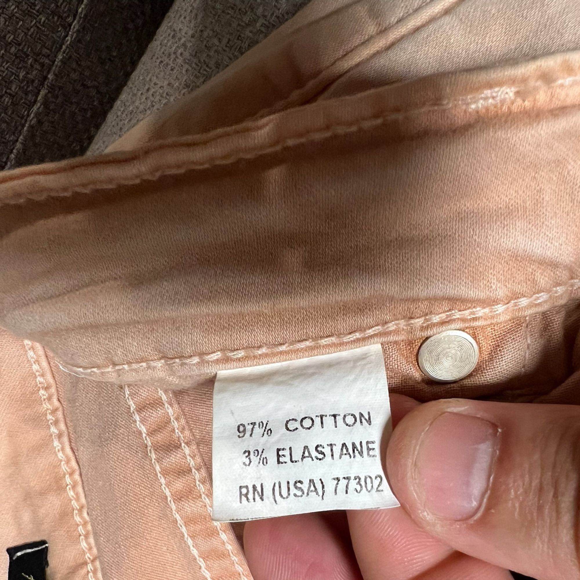 Other Leara Woman Slim Fit Beige Skinny Jeans Size 4 97% Cotton 3% Size 27" / US 4 / IT 40 - 5 Thumbnail