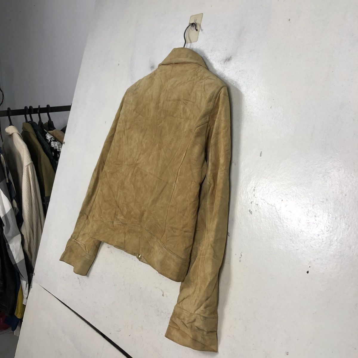 Japanese Brand Vintage Leather Jacket Coach Blanket Size US S / EU 44-46 / 1 - 12 Thumbnail