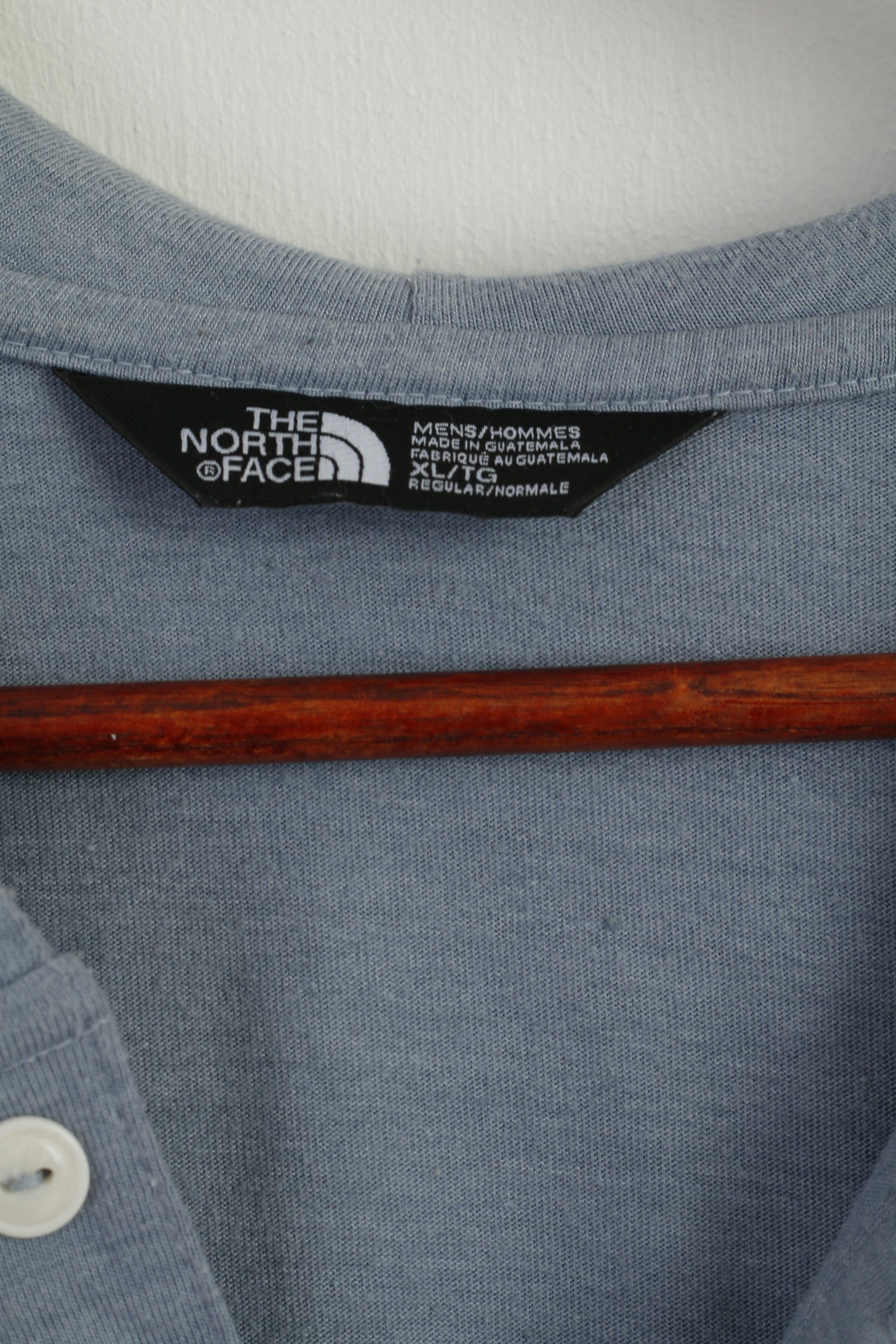The North Face The North face Men XL Shirt Blue Cotton 8749 Size US XL / EU 56 / 4 - 4 Thumbnail