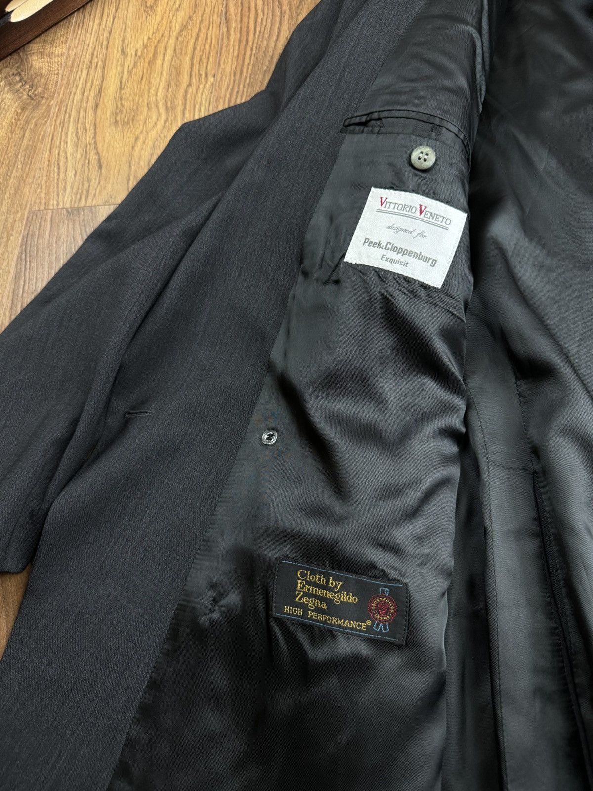 Ermenegildo Zegna Wool blazer Ermenegildo Zegna Italy original luxury item Size 50R - 2 Thumbnail