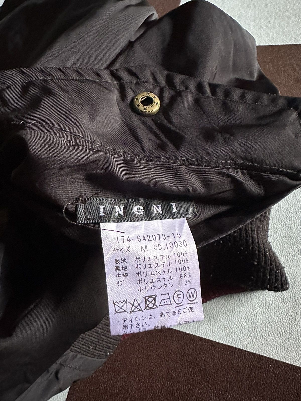 Japanese Brand Ingni reversible bomber jacket Size US M / EU 48-50 / 2 - 9 Thumbnail