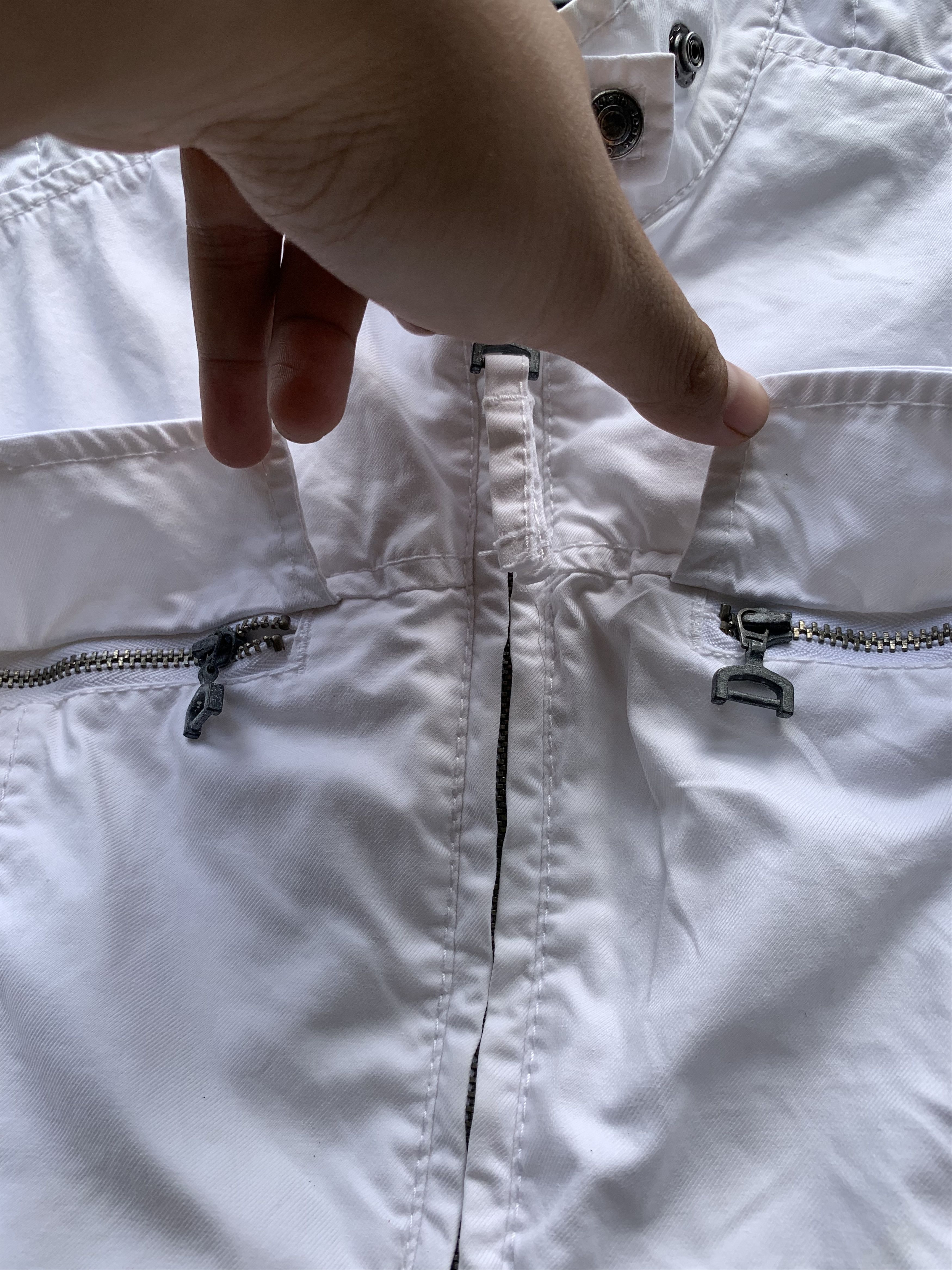 Calvin Klein Calvin Klein Jeans White Jacket Size S / US 4 / IT 40 - 3 Thumbnail