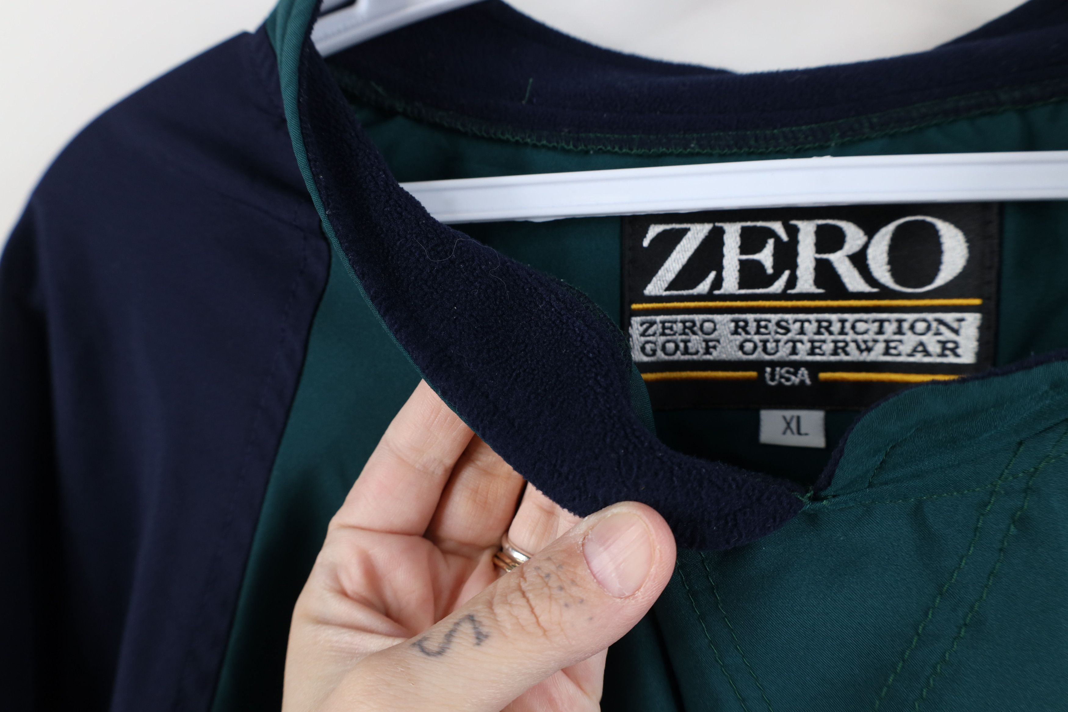 Vintage Zero Restriction Polo Golf and Country Club Pullover Jacket Size US XL / EU 56 / 4 - 10 Thumbnail