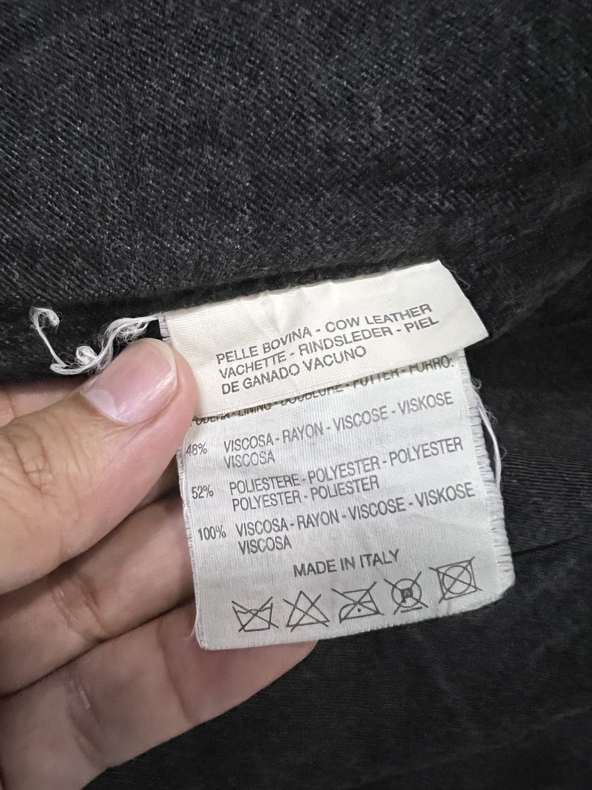 Yves Saint Laurent 💥Vintage YSL Pour Homme Leather Jacket Size US M / EU 48-50 / 2 - 14 Thumbnail