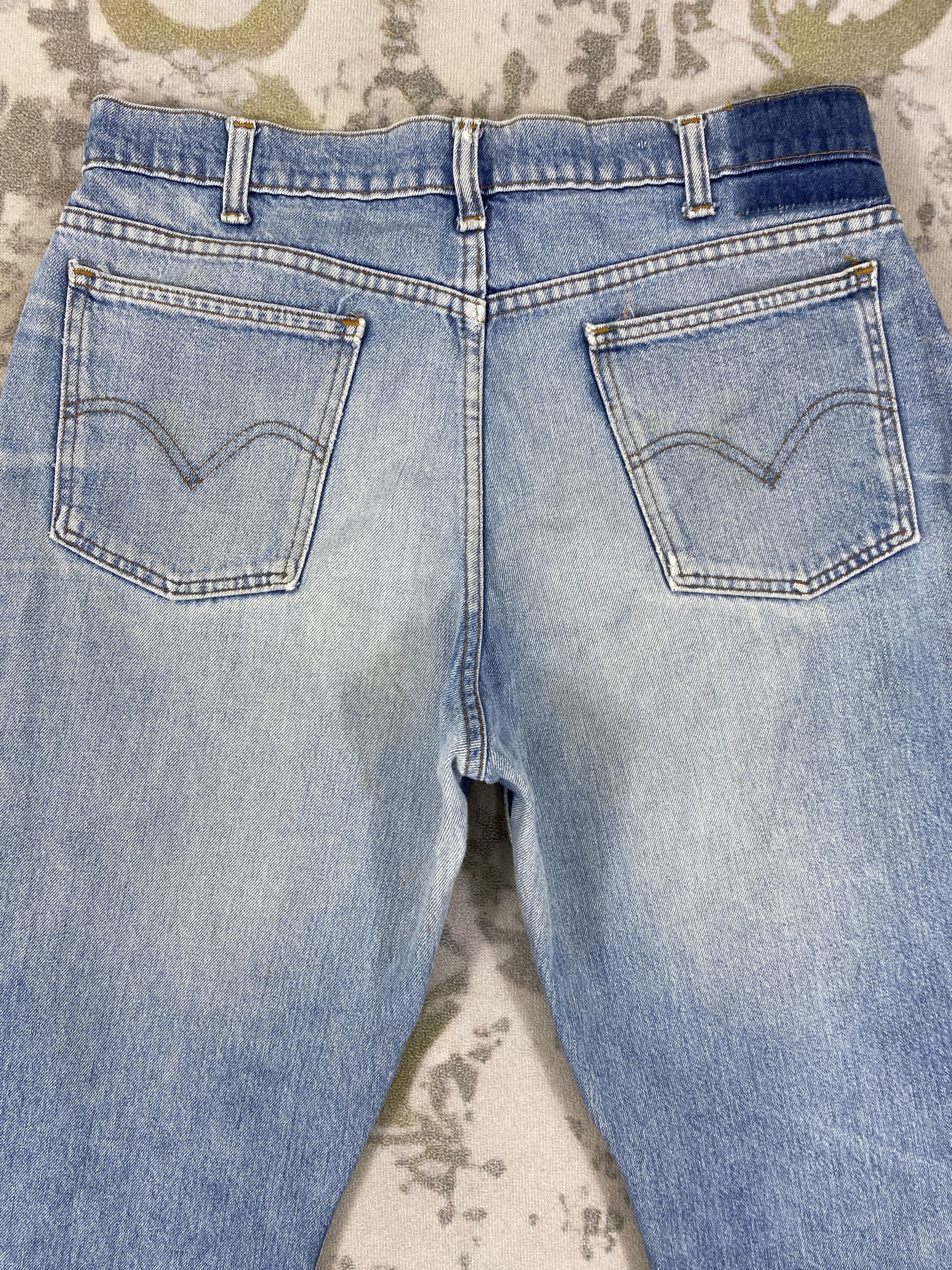 Levi's Distressed Blue Vintage Levi's Jeans 33x30 Denim- JN3548 Size US 33 - 3 Thumbnail