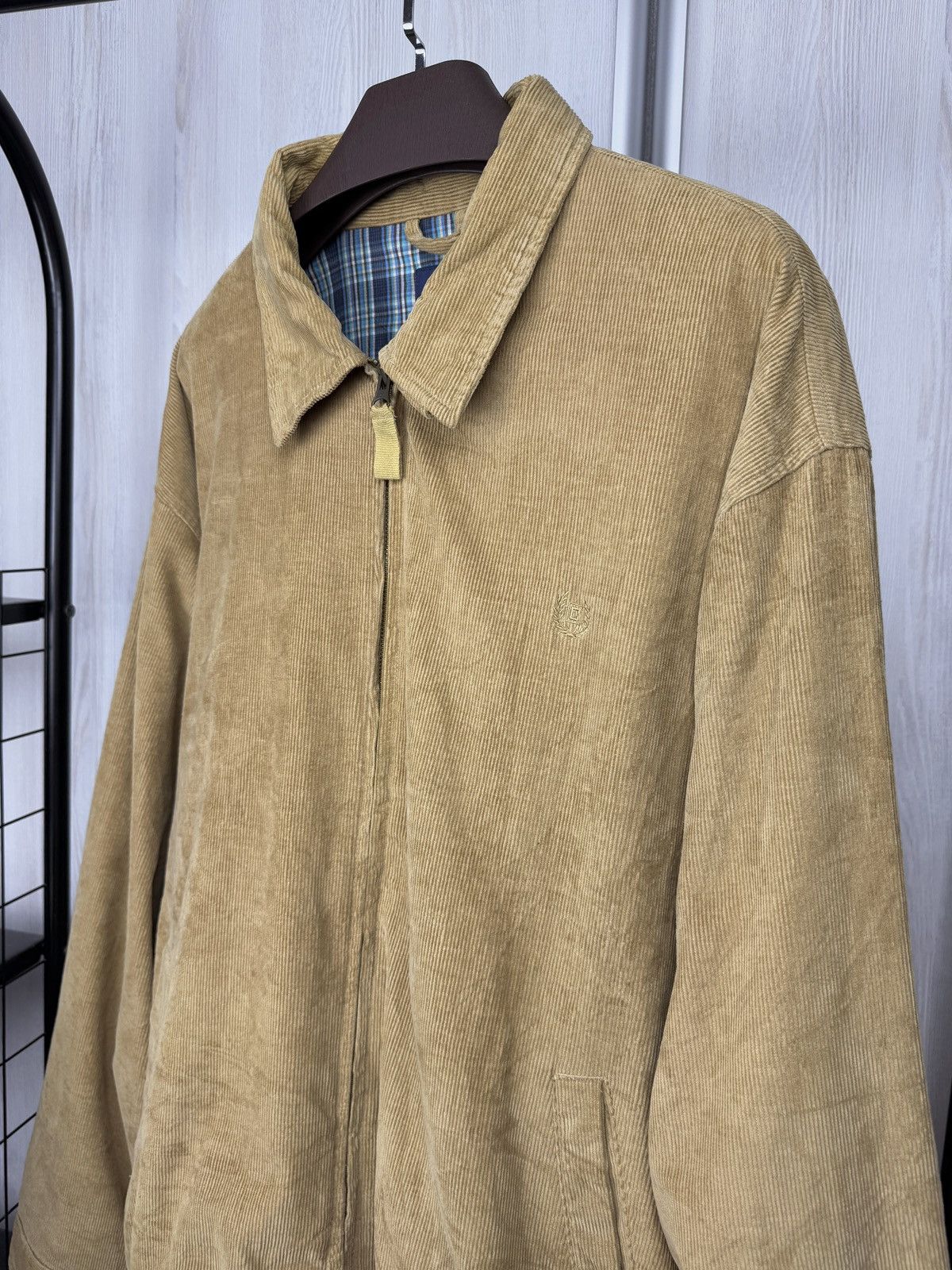 Chaps Ralph Lauren Vintage Chaps Ralph Lauren Corduroy Plaid Lined Chore Jacket Size US XXL / EU 58 / 5 - 6 Thumbnail