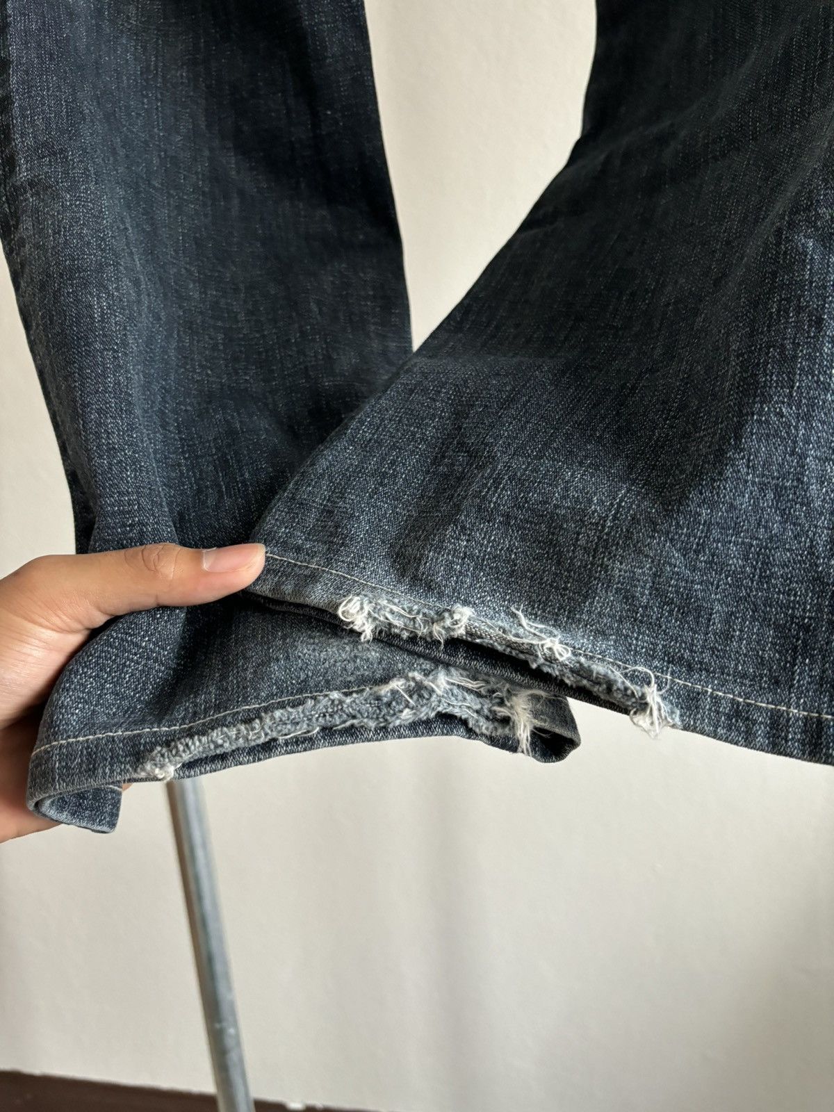 Tornado Mart Distressed TORNADO MART Boot Cut Flared Jeans Size US 32 / EU 48 - 10 Thumbnail