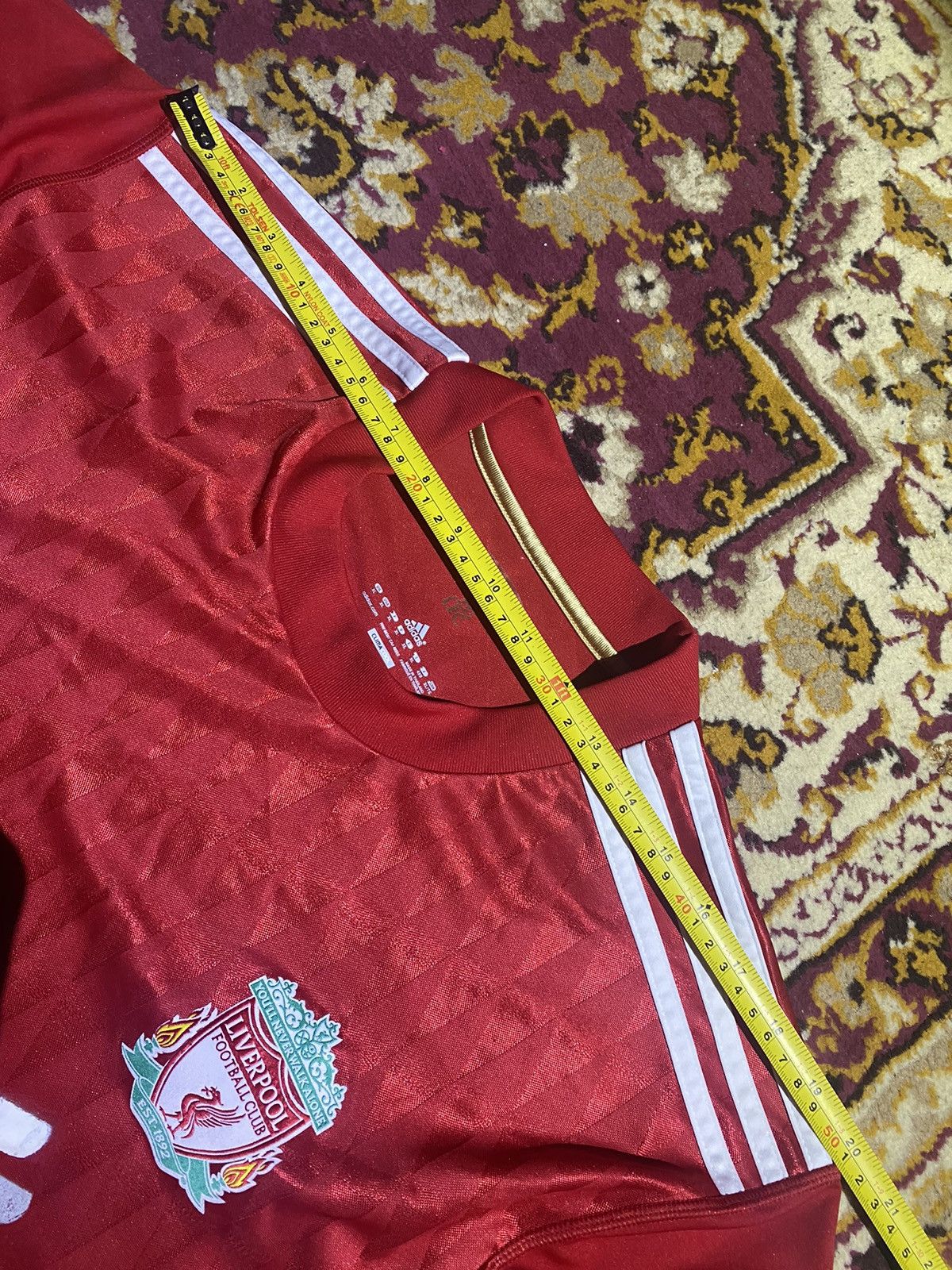 Adidas Vintage BLOKCORE Liverpool Adidas 2011 2012 jersey Size US XL / EU 56 / 4 - 23 Thumbnail