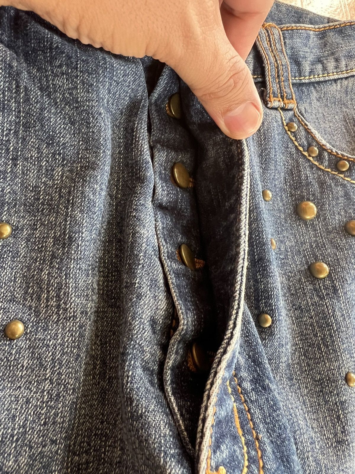 Japanese Brand Amore Puro Distress Jean Size US 32 / EU 48 - 13 Thumbnail