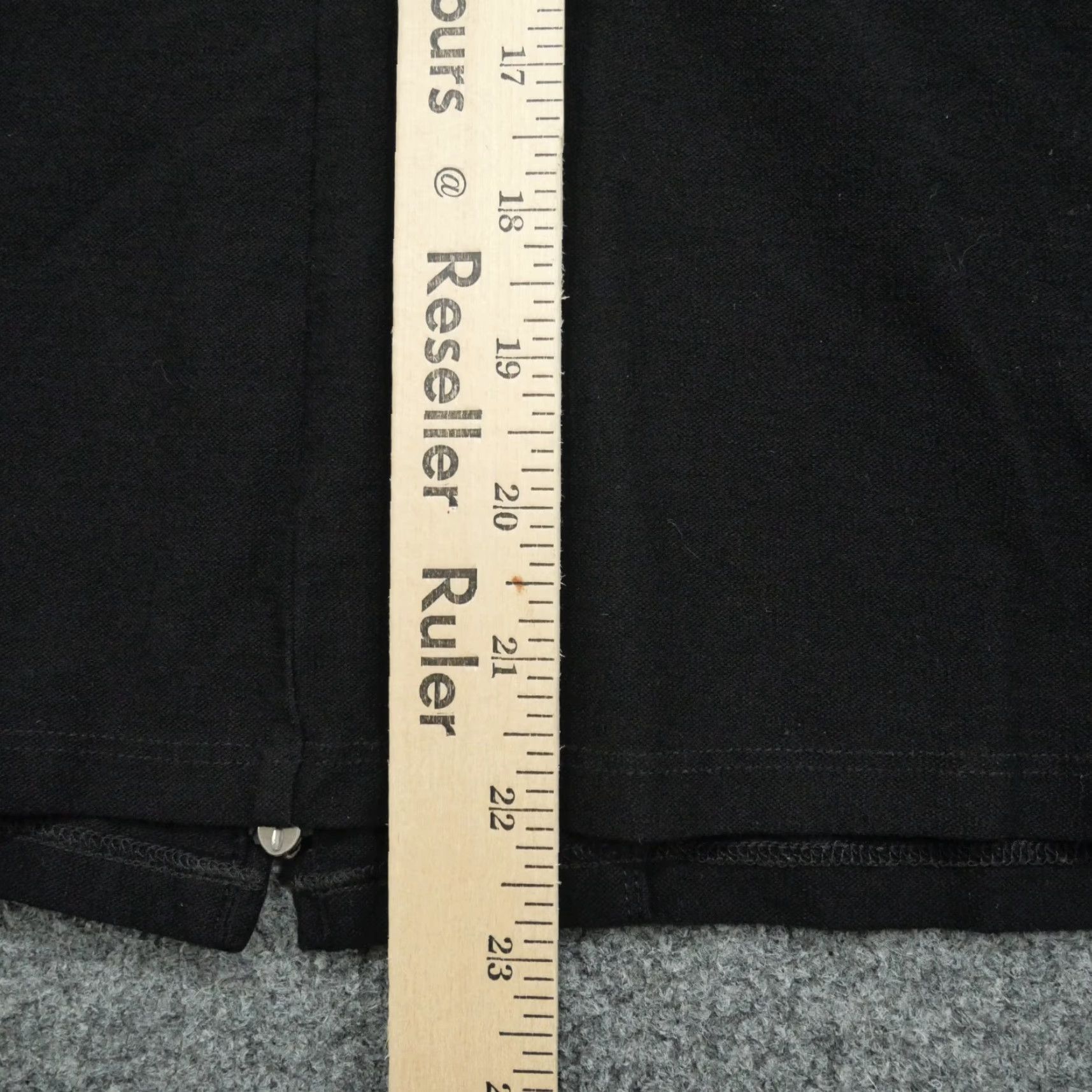 Eileen Fisher Eileen Fisher Jacket Womens L Black Full Zip Stretch USA Made Size L / US 10 / IT 46 - 7 Thumbnail