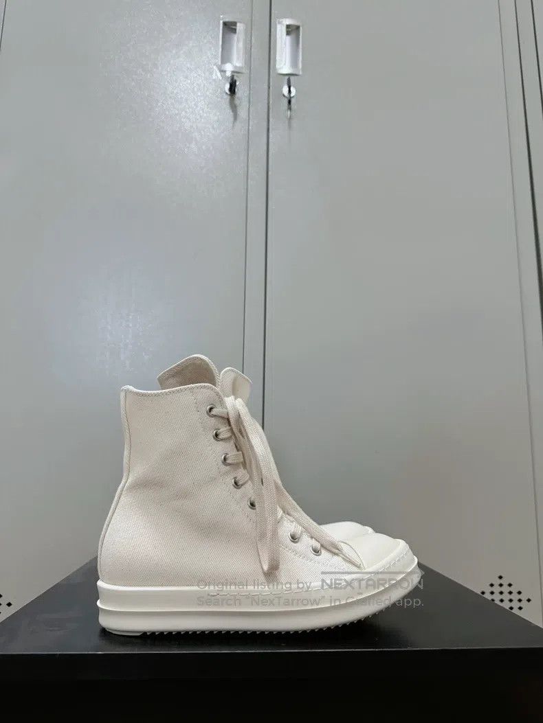 Rick Owens Rick Owens Top-tier ivory milk Converse Size US 5.5 / IT 35.5 - 3 Thumbnail