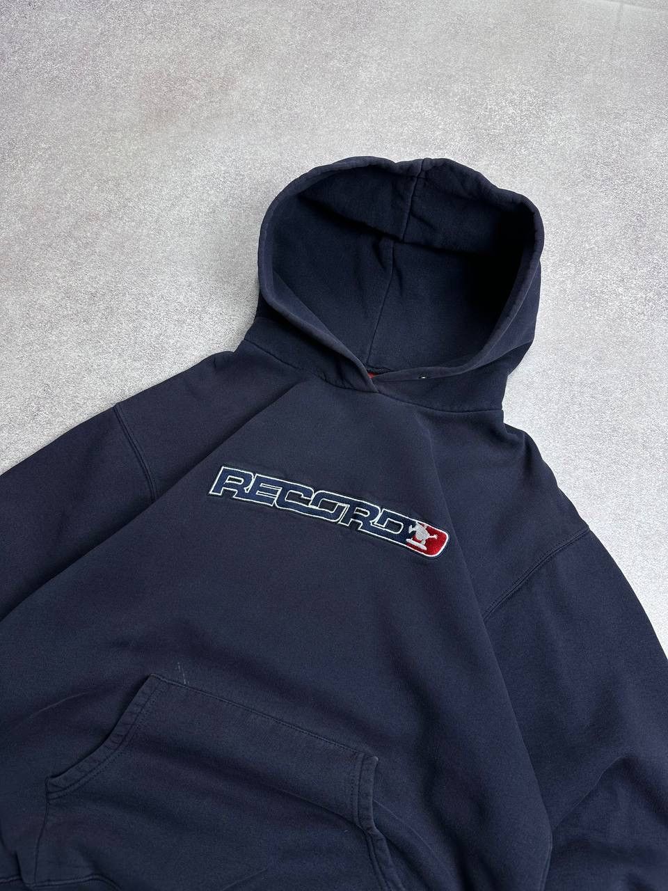 Vintage Vintage Record JNCO Boxy Heavy Cotton Hoodie S Y2K Size US S / EU 44-46 / 1 - 2 Thumbnail