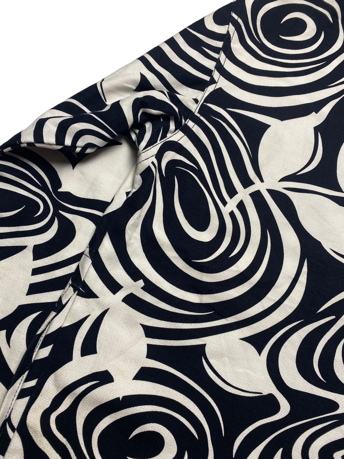 20471120 2000s Sample Japanese Brand - Patterned Canvas Jacket Size US L / EU 52-54 / 3 - 8 Thumbnail