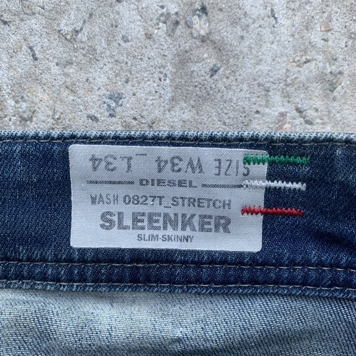 Diesel Vintage Japanese Style Diesel Sleenker Jeans W34xL32 Y2K Size US 34 / EU 50 - 6 Thumbnail