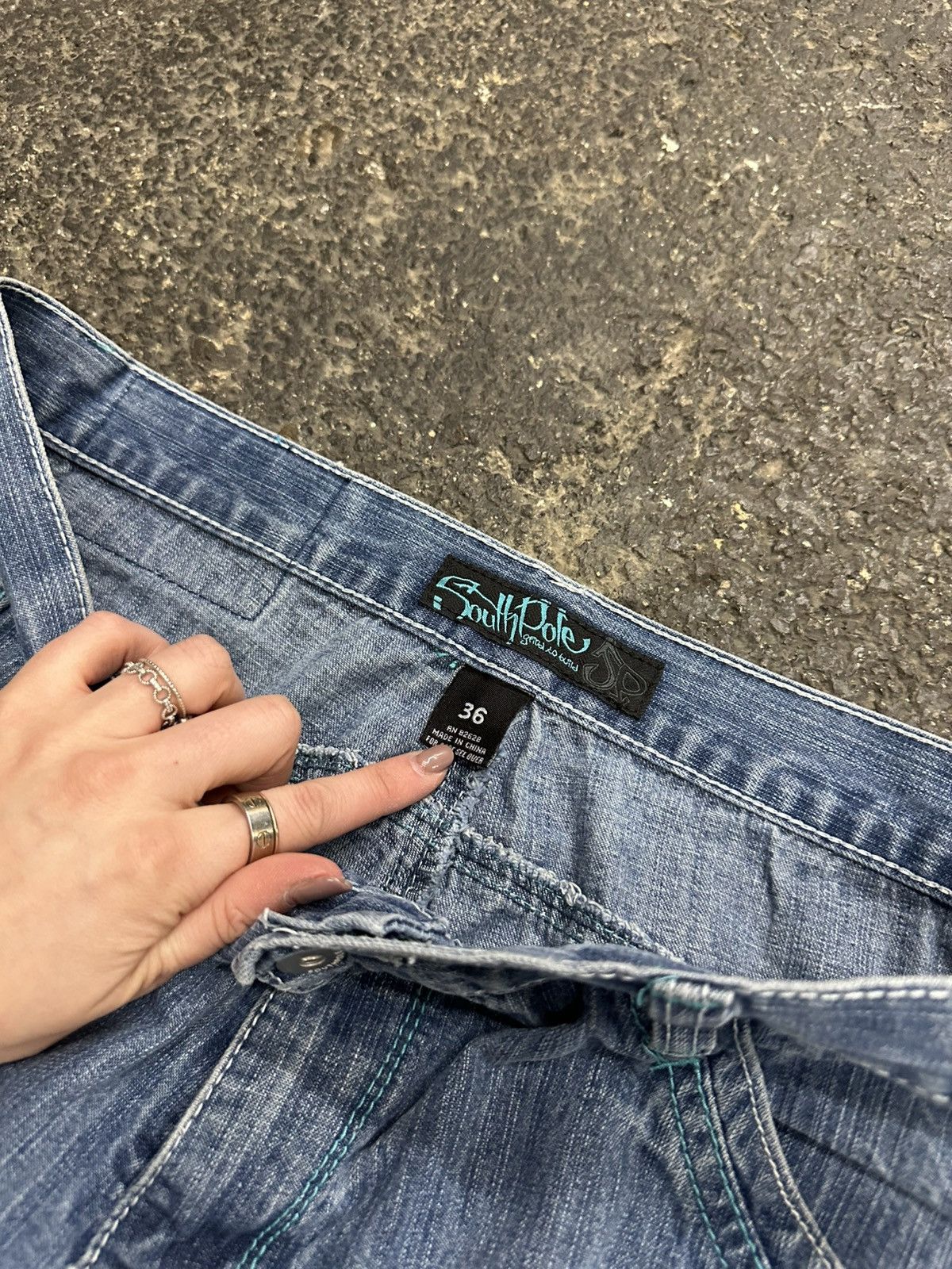 Other Y2K South Pole baggy jorts Size US 36 / EU 52 - 6 Thumbnail