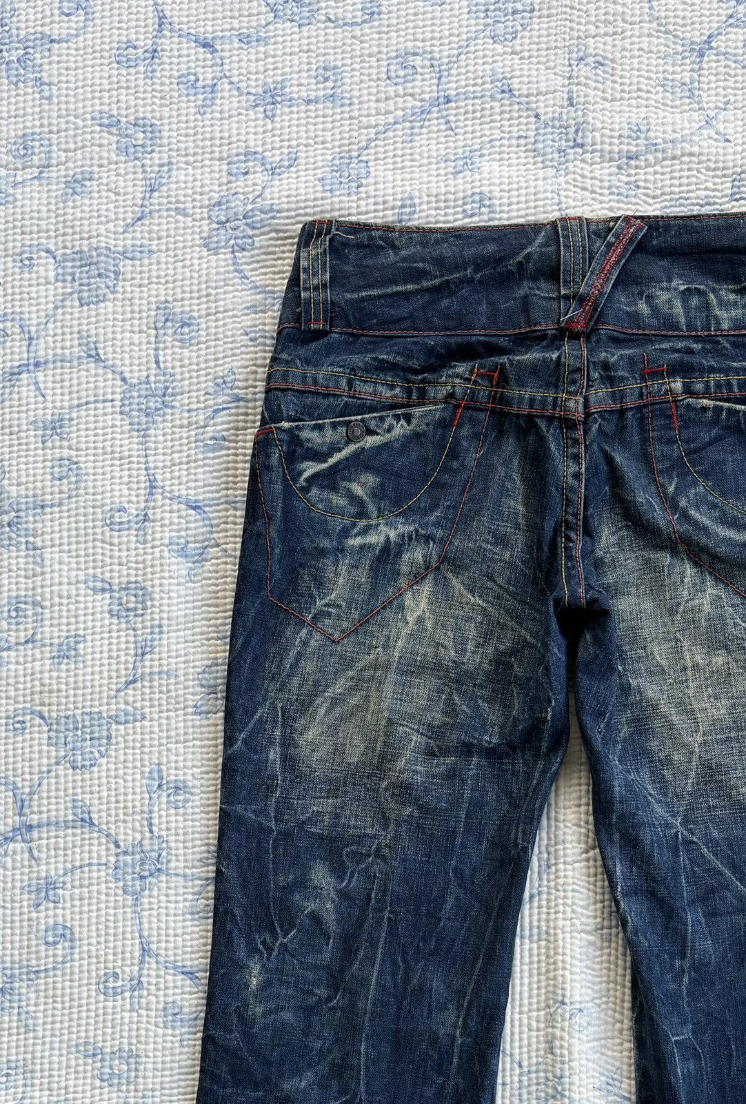 Vintage Red Pepper Streetwear Jeans Flared Denim Size US 28 / EU 44 - 10 Thumbnail