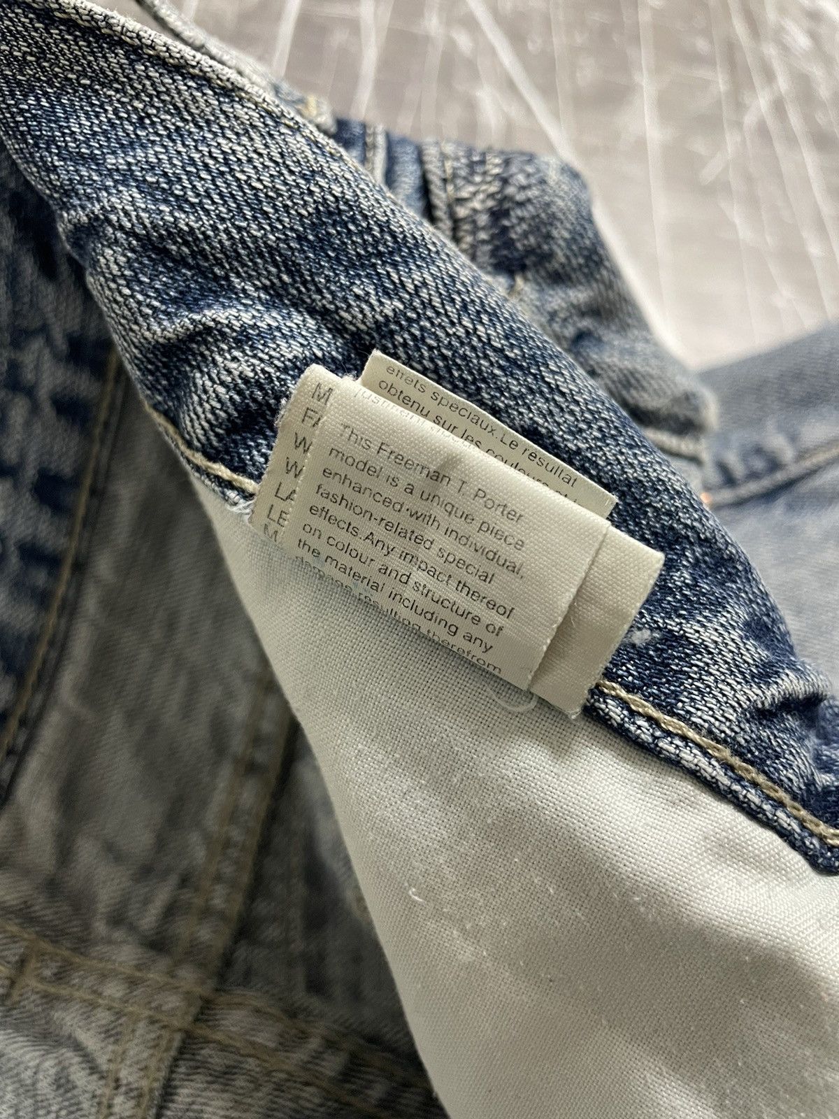 If Six Was Nine × Japanese Brand × KMRii Y2K Distressed Denim Jeans Tornado Mart Hysteric Punk Style Size US 31 - 20 Thumbnail