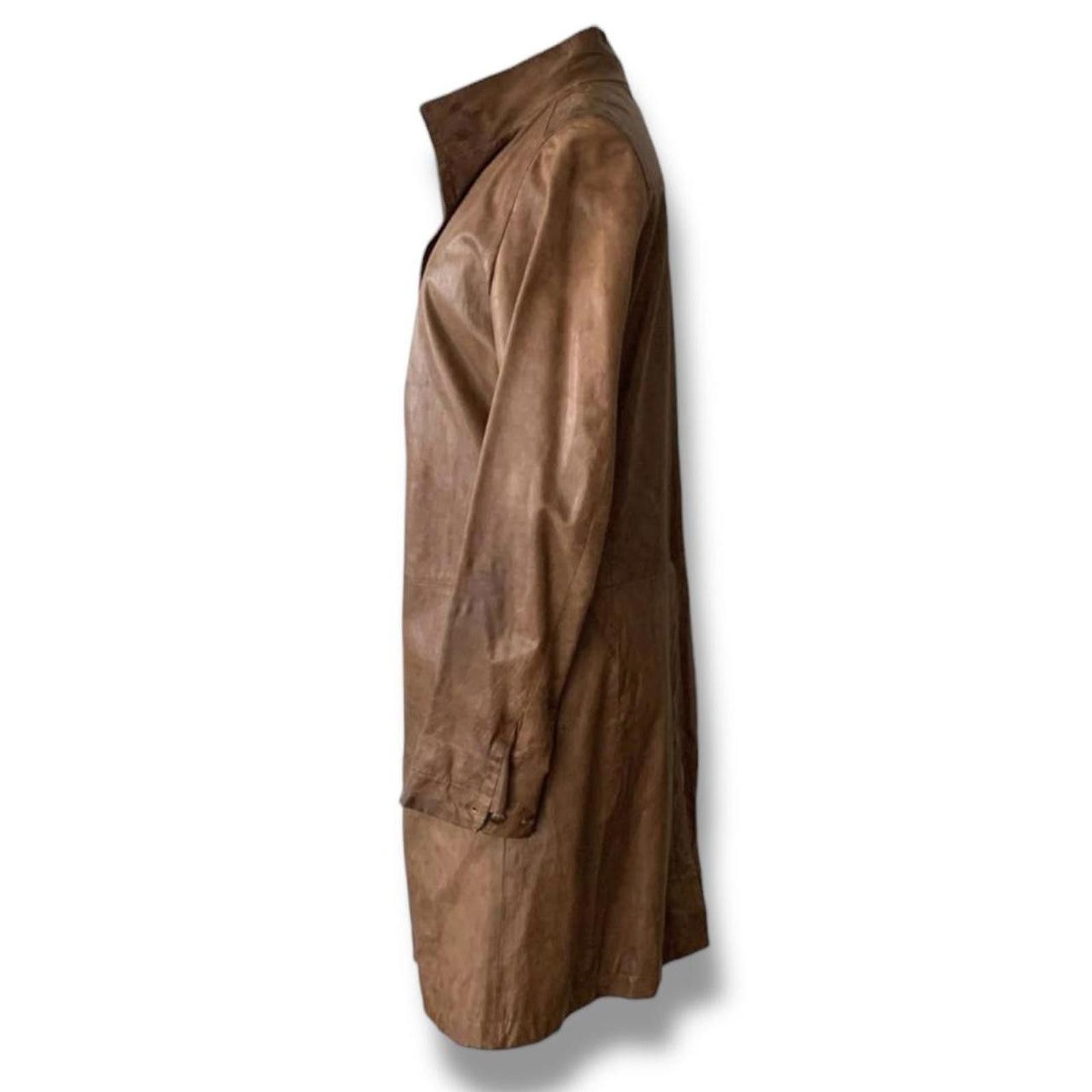 Other Real sheep skin stand collar cyber core leather jacket Size XS / US 0-2 / IT 36-38 - 3 Thumbnail