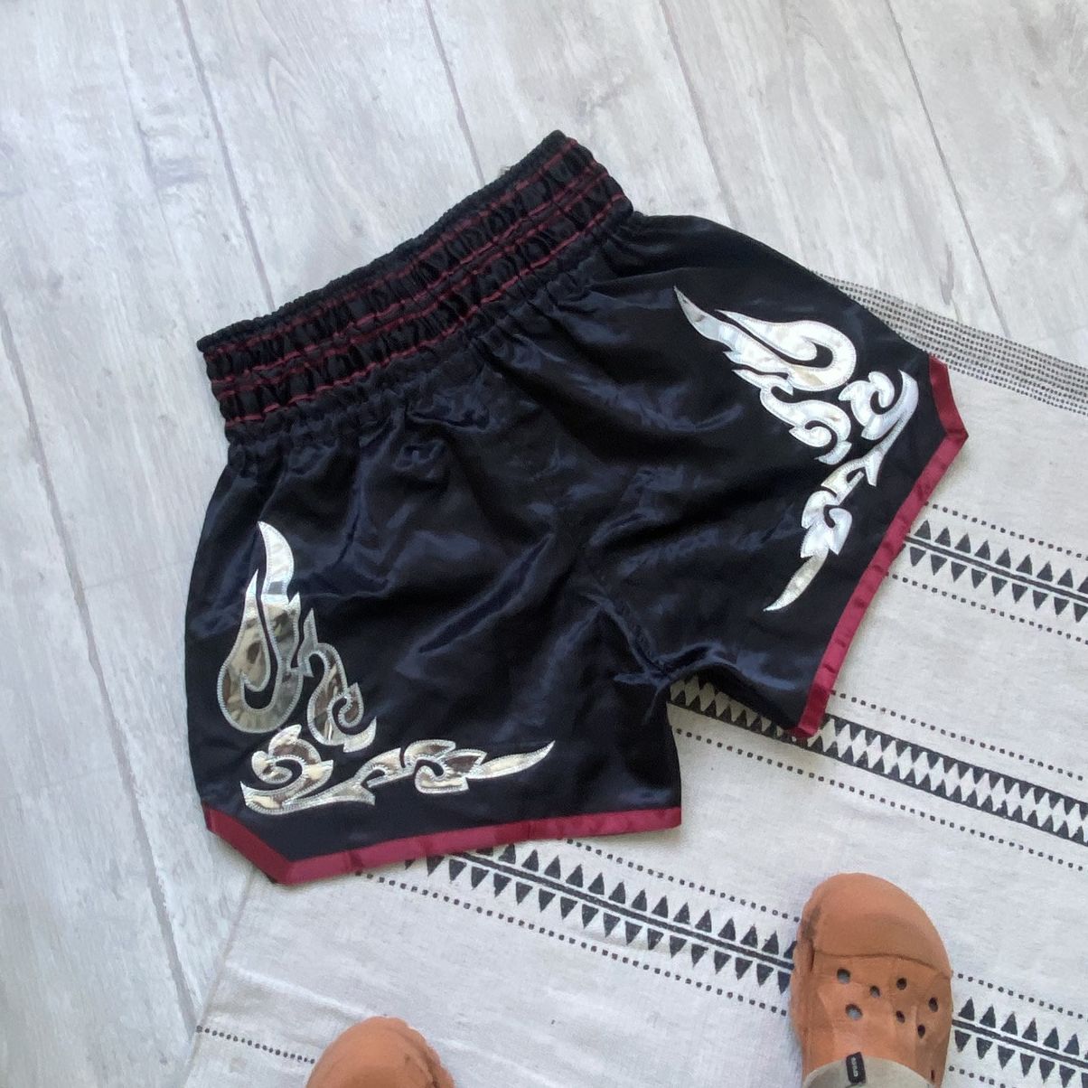 Japanese Brand Vintage Muay Thai Shorts Y2K boxing MMA kick-boxing Size US 32 / EU 48 - 4 Thumbnail