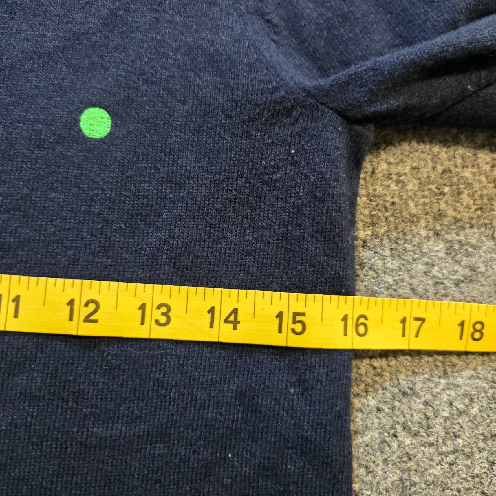 J.Crew J.CREW Sweater Women XS Merino Wool Crew Neck Polka Dot Capsule Casual Pullover Light Weight Knit Regular Womens XS Blue Polka Dot Vintage: No Size XS / US 0-2 / IT 36-38 - 5 Thumbnail