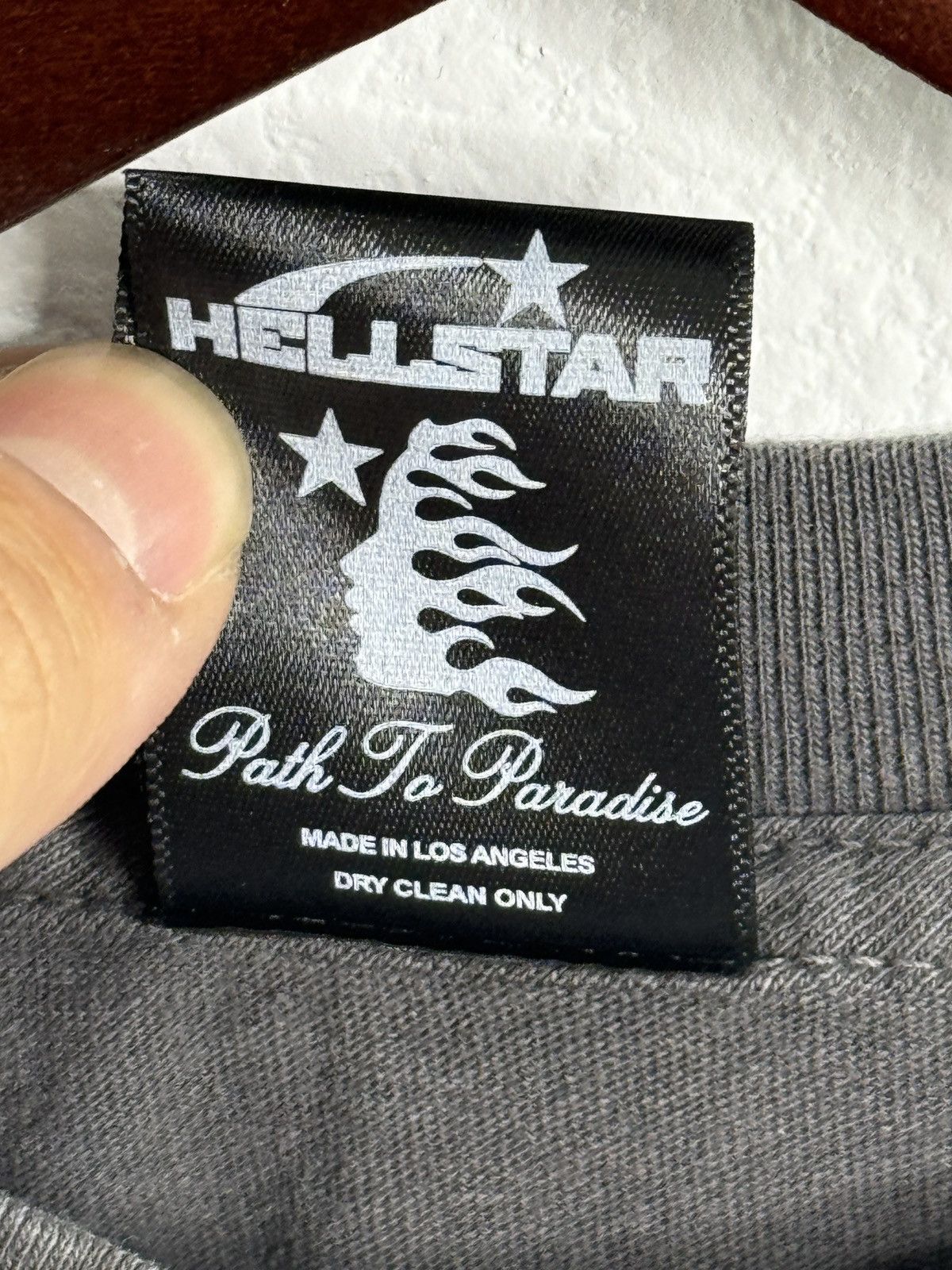 HELLSTAR Hellstar Studios Rage Tee Vintage Black | Grailed