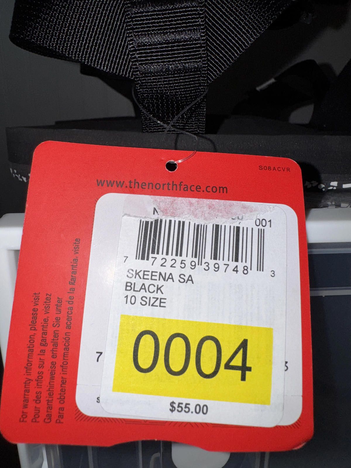 The North Face The North Face Men's Black Adjustable Strap Sandals Size 10 Size US 10 / EU 43 - 4 Thumbnail