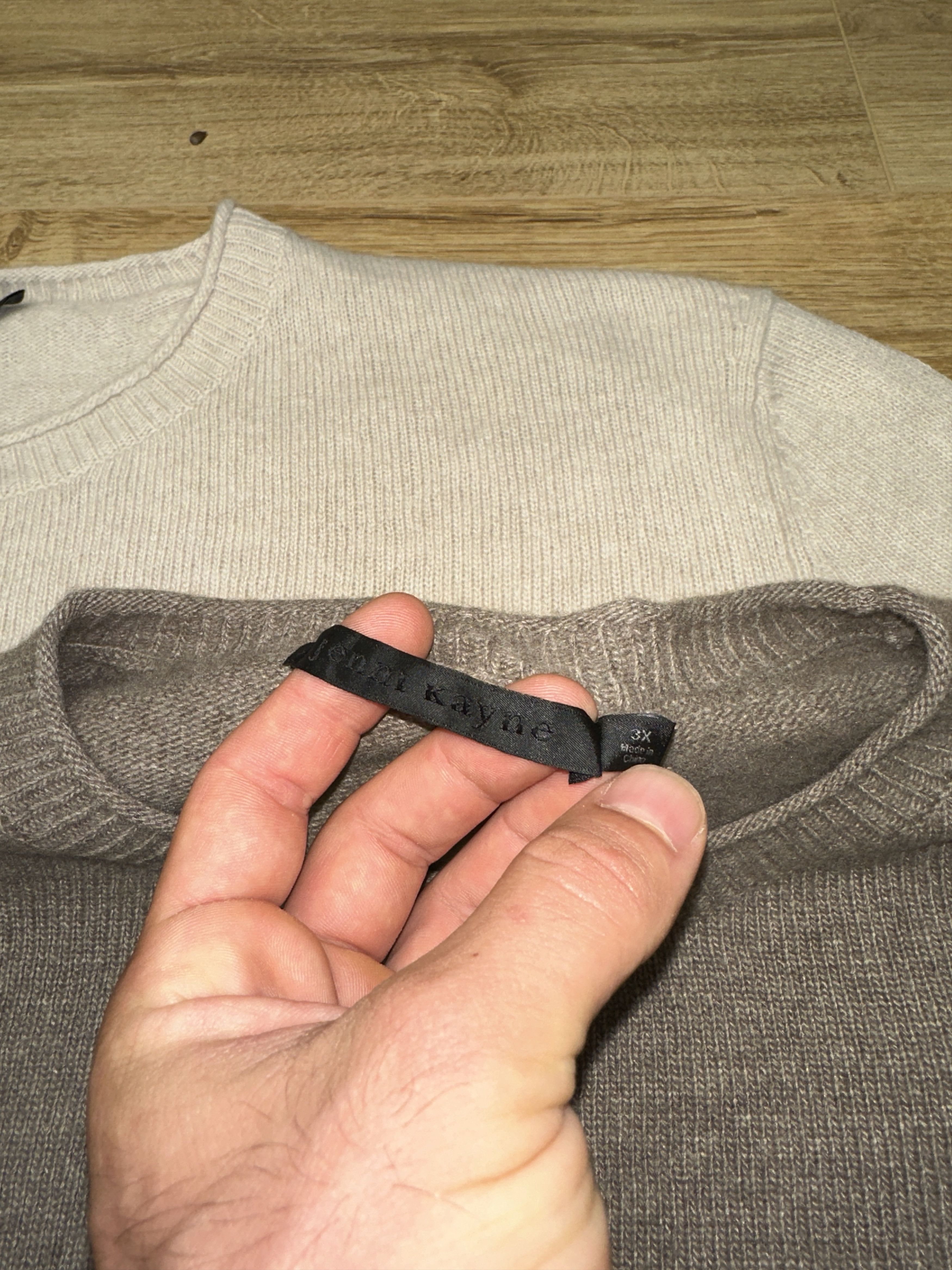 Other Lot 2 Jenni Kayne Everyday Sweater Cashmere Wool Size 3XL Size 3XL / US 20-22 - 4 Thumbnail