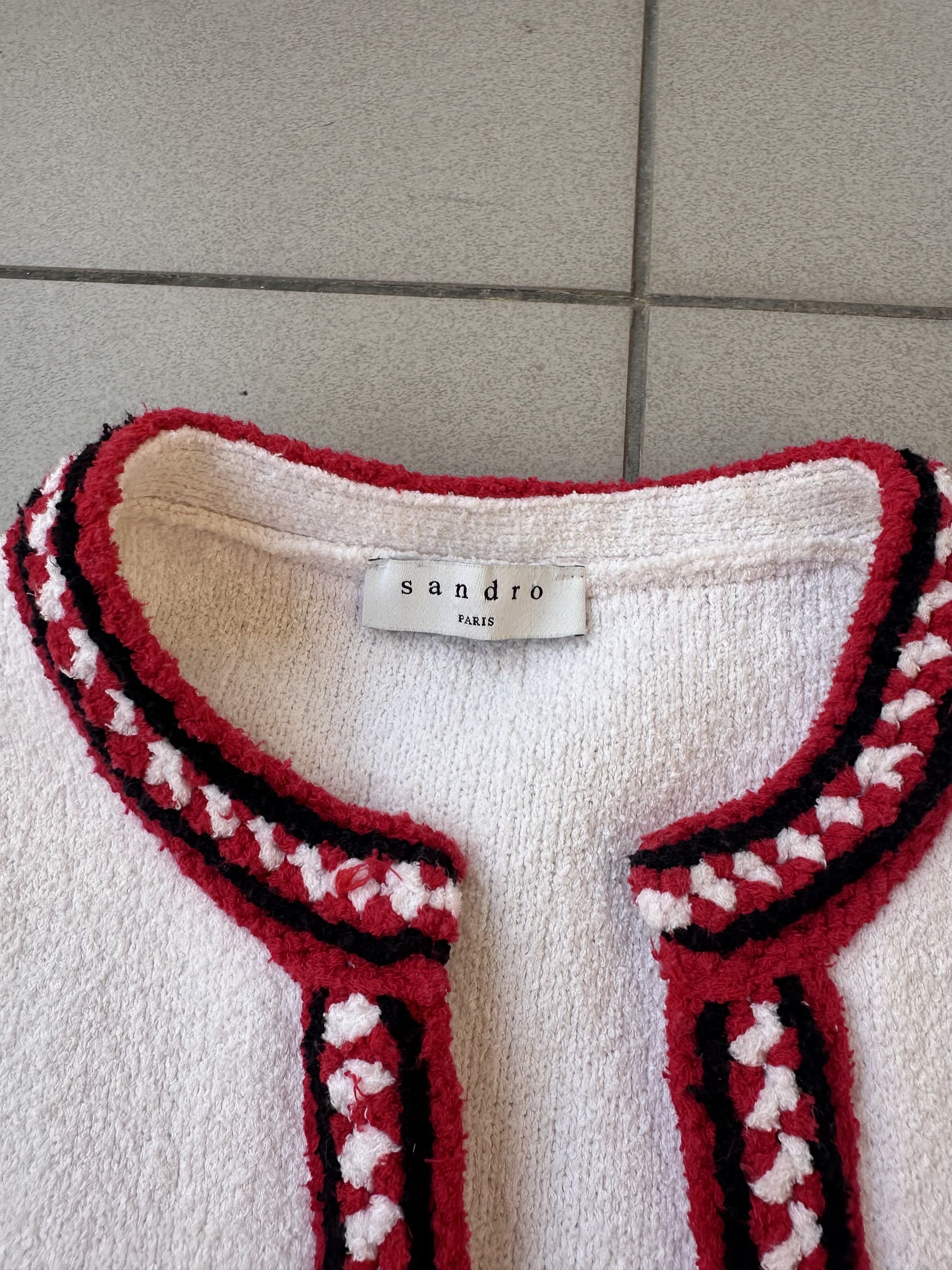 Designer × Sandro Sandro Paris Luce Chunky Cardigan sweater Size S / US 4 / IT 40 - 5 Thumbnail