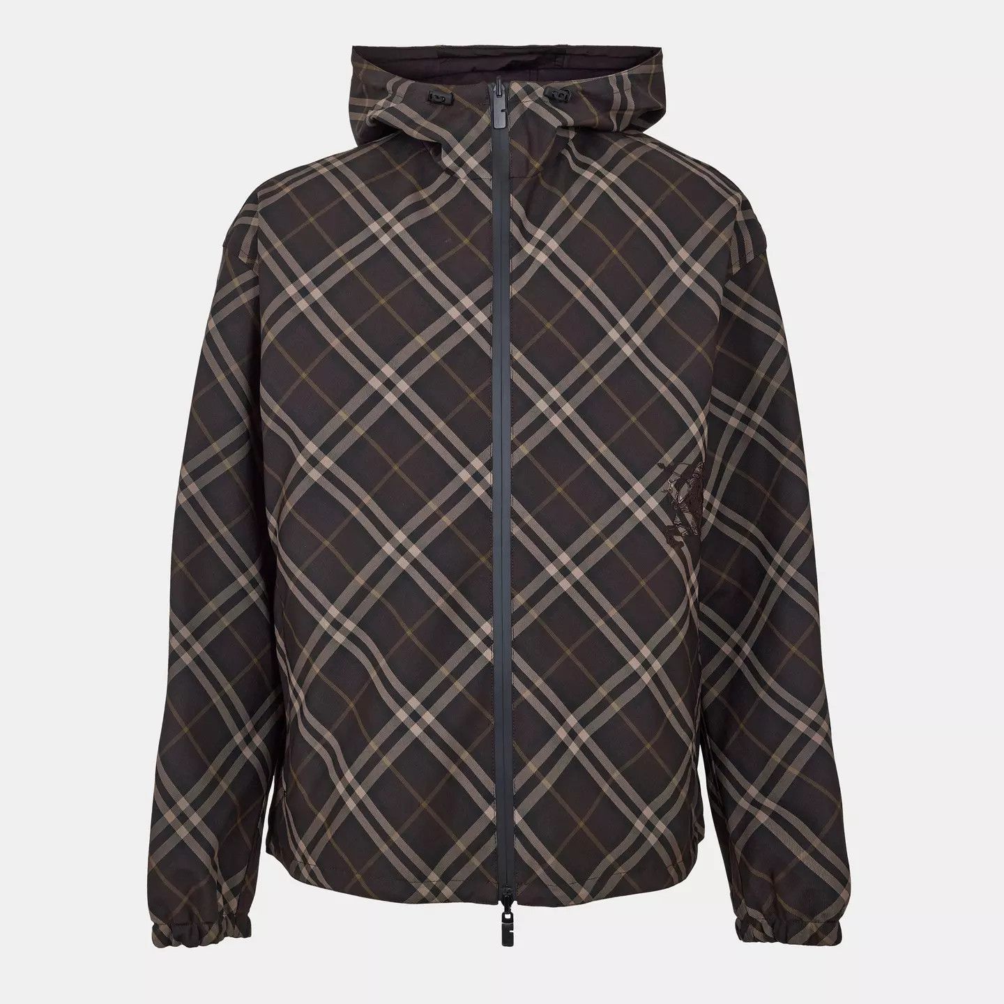 Burberry o1g2r1mq0426 Weather Resistant Windbreaker Jacket Charcoal Size US S / EU 44-46 / 1 - 1 Thumbnail