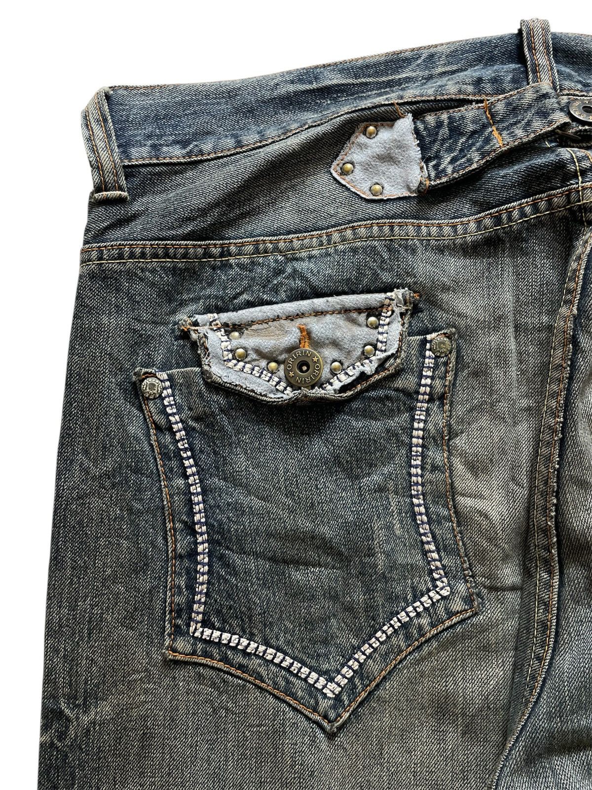 Japanese Brand × Vintage OFFER!!Vintage Rare Design Japanese Brand Baggy Jeans Size US 36 / EU 52 - 8 Thumbnail