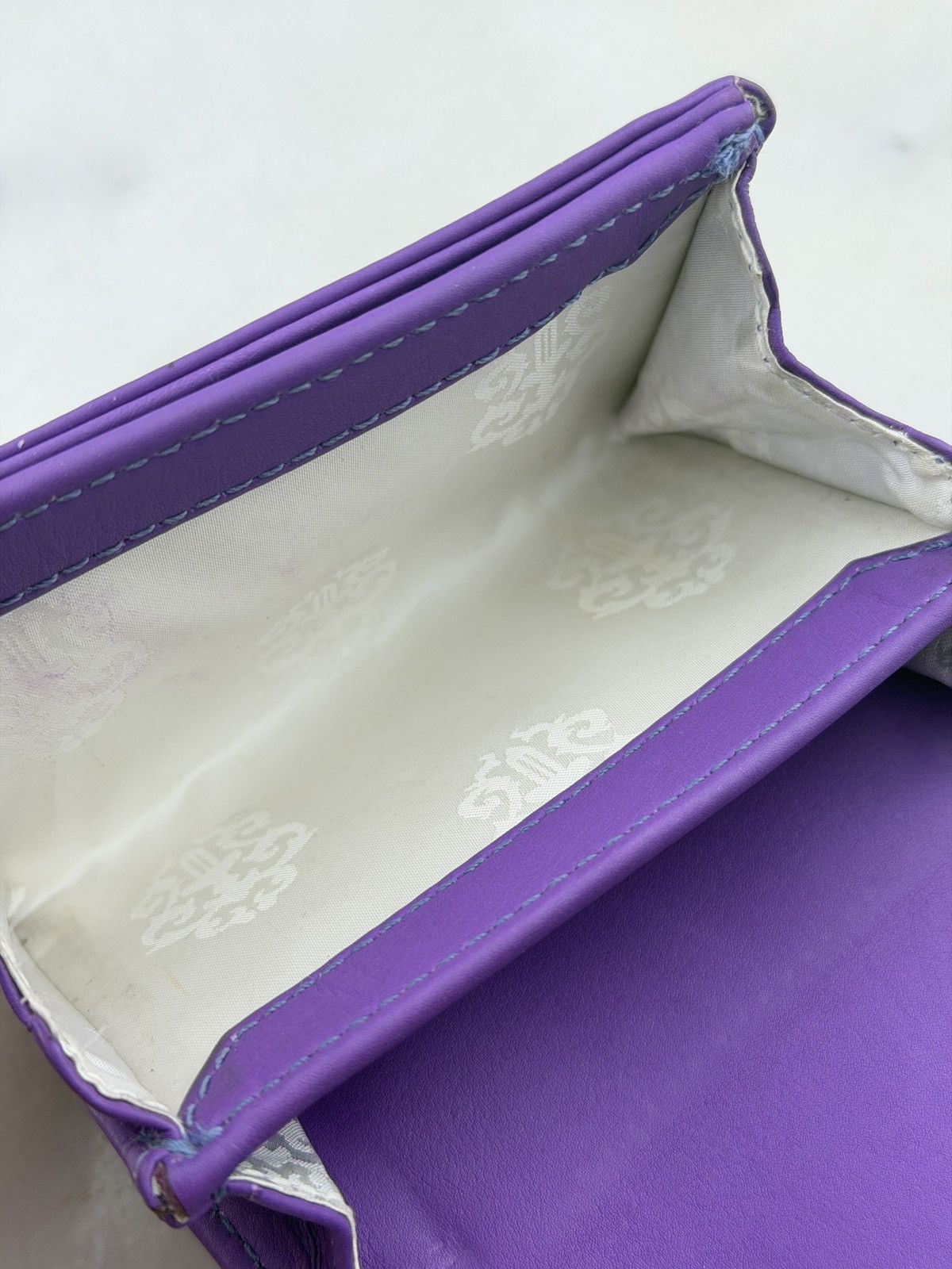 Chrome Hearts CHROME HEARTS PLUS CROSS WALLET PURPLE Size ONE SIZE - 11 Thumbnail