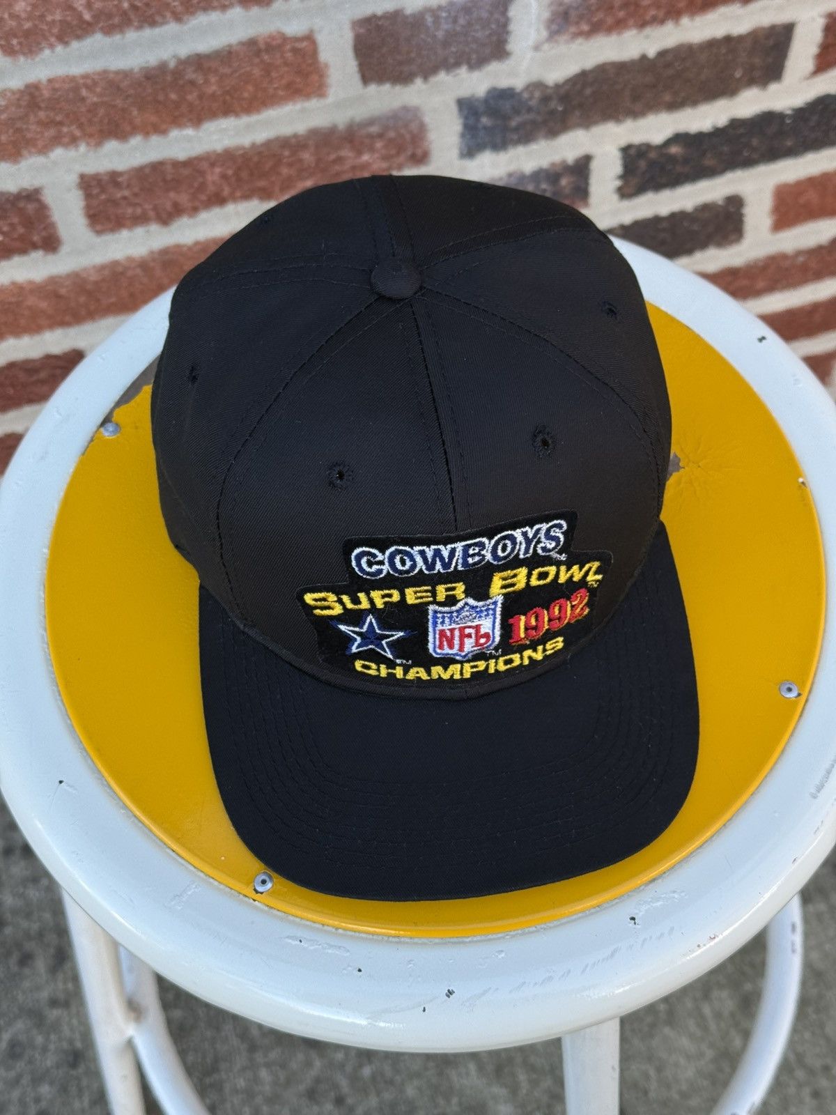 NFL Rare Vintage NFL Cowboys Super Bowl 1992 Champions Cap Size ONE SIZE - 4 Thumbnail