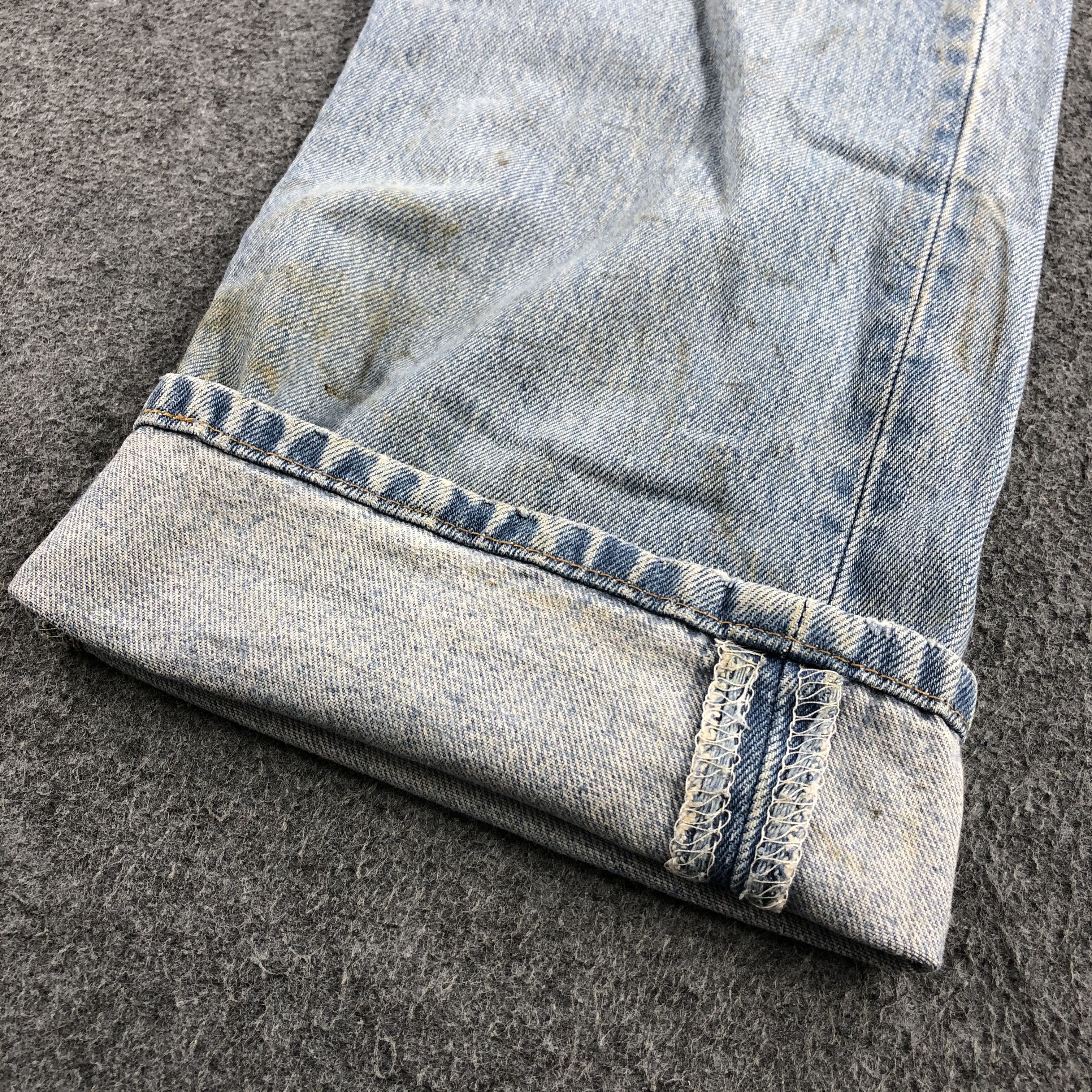 Levi's Vintage Light Wash Levis 501 Jeans-JM951 Size US 33 - 7 Thumbnail
