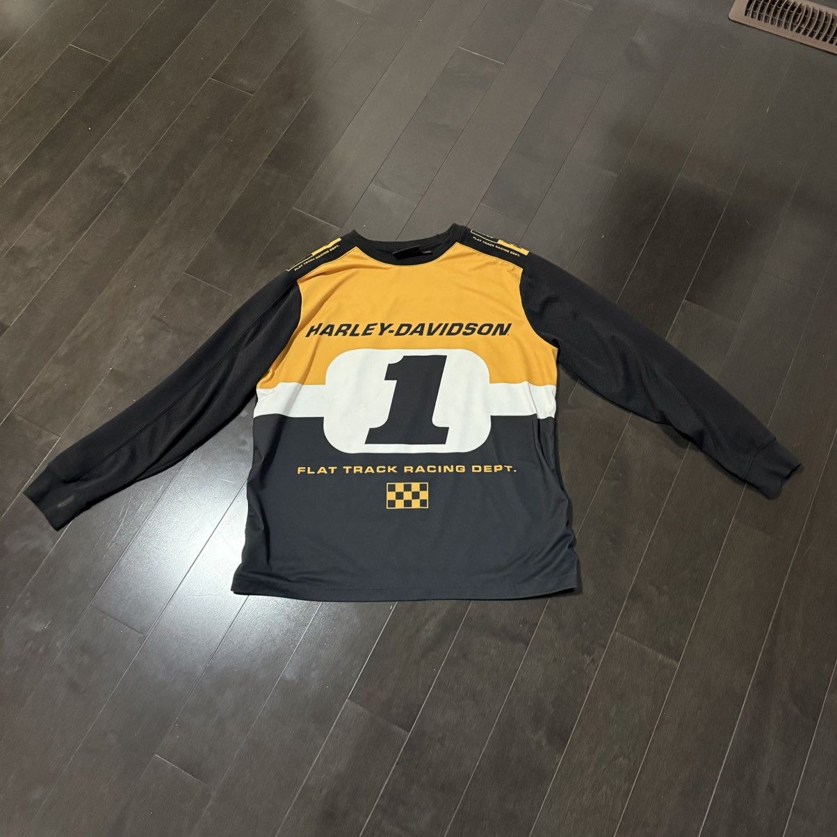 Harley Davidson Harley Davison H-D Tech Racing Jersey Size US L / EU 52-54 / 3 - 1 Thumbnail