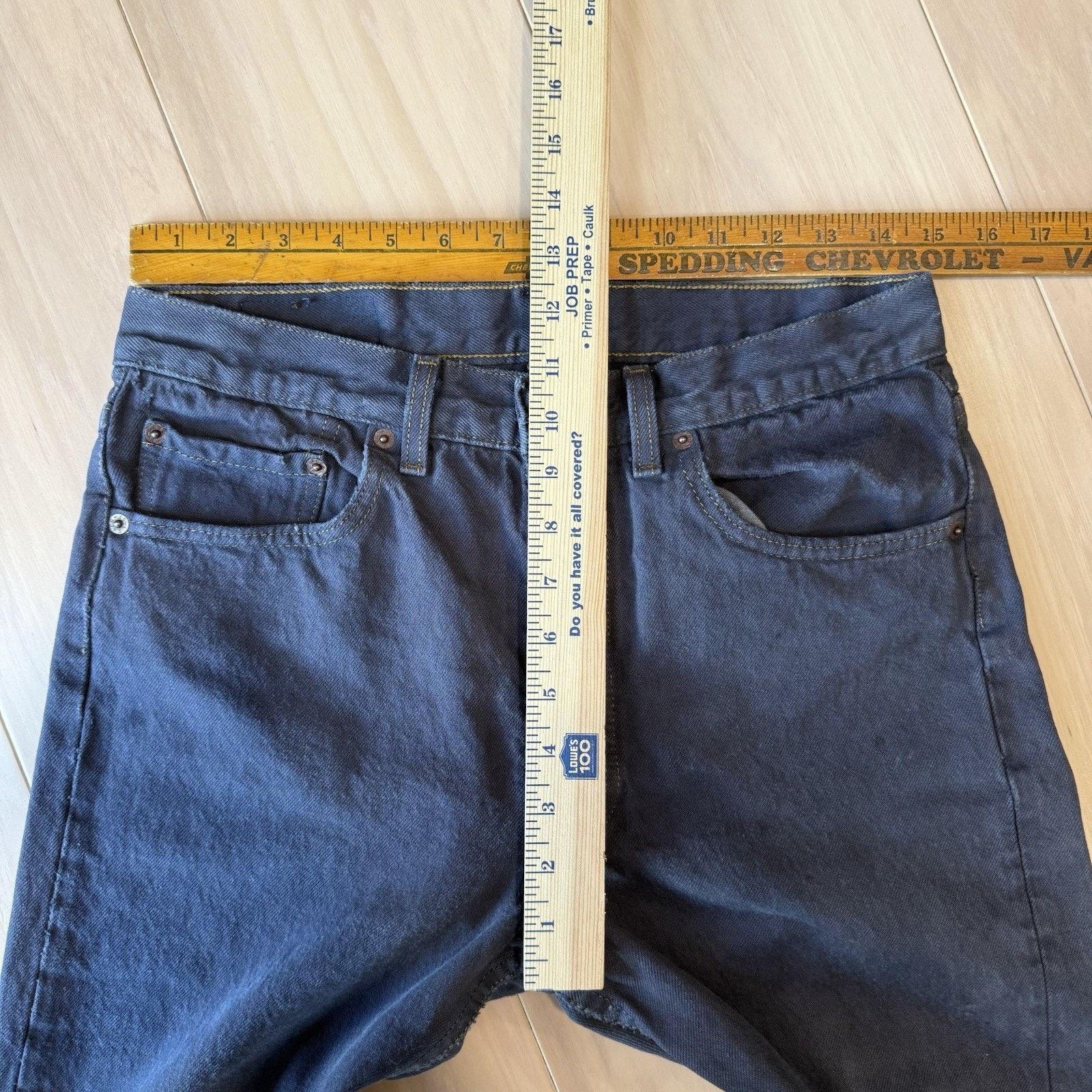 Levi's Vintage Levis 501 Jeans 30 Purple Straight Leg 90s Denim Size US 30 / EU 46 - 7 Thumbnail