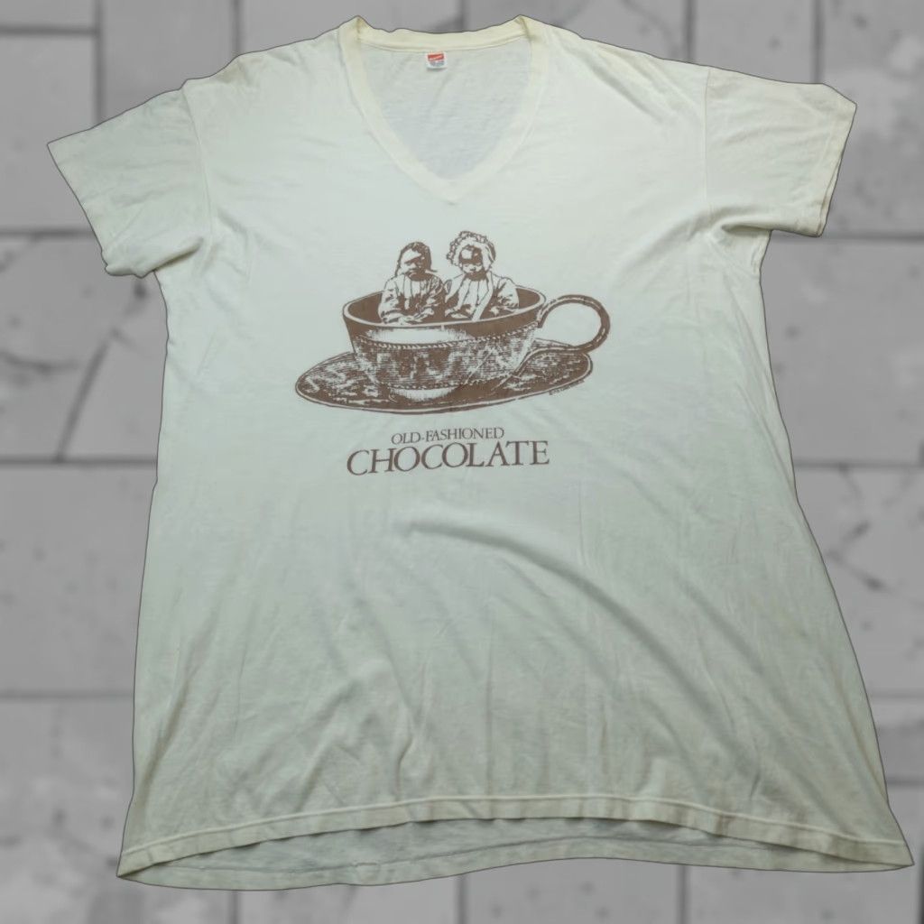 Vintage VINTAGE American Vintage Shirt 2XL Beige 1976 Ajuba Douglas Old Fashioned V-Neck Men Shirts Men Shirts Beige 1976 USA Vintage shirt 2XL Size US XXL / EU 58 / 5 - 1 Thumbnail
