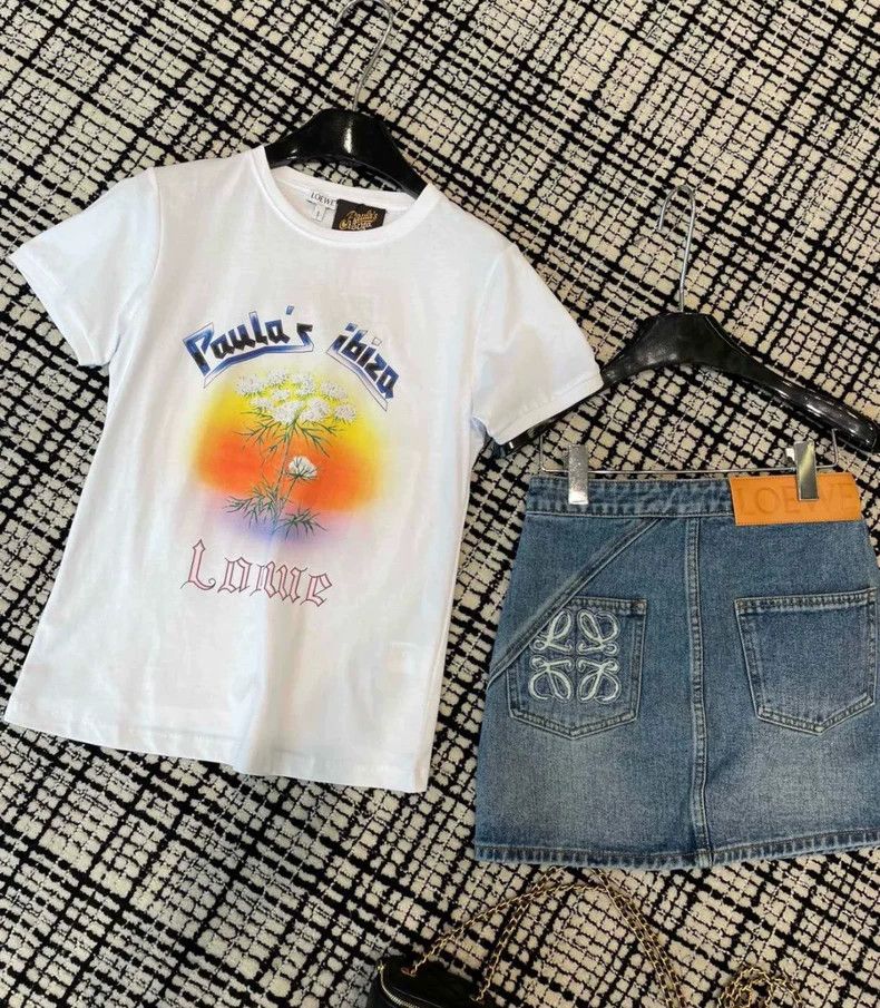 Loewe LOEWE Short Sleeve T-Shirts Size S / US 4 / IT 40 - 9 Thumbnail