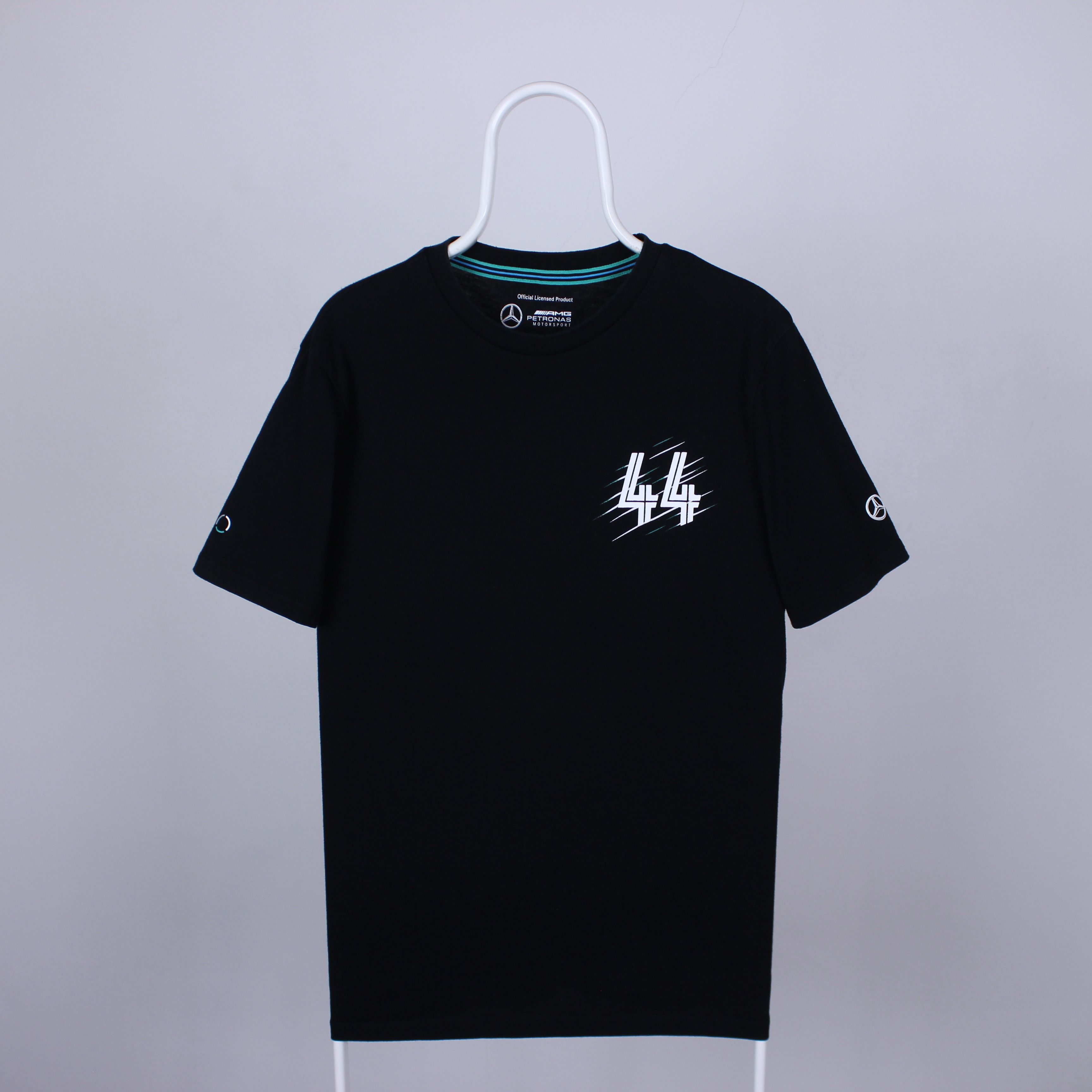 Mercedes-Benz mersedes benz t shirt tee cotton 44 Hamilton motorsport Size US L / EU 52-54 / 3 - 2 Thumbnail