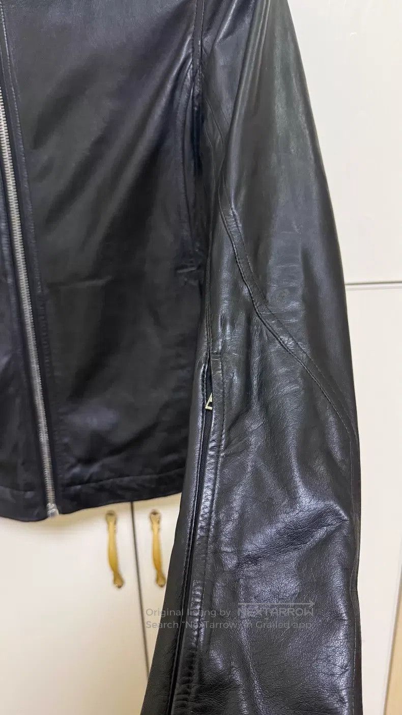 Rick Owens RICK OWENS Zip-up Leather Jacket Size US M / EU 48-50 / 2 - 3 Thumbnail