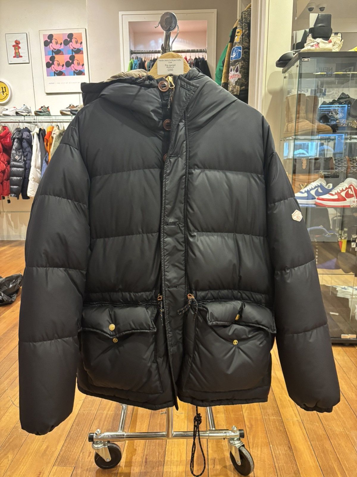 Nudie Jeans Co Bryan Puffer Coat