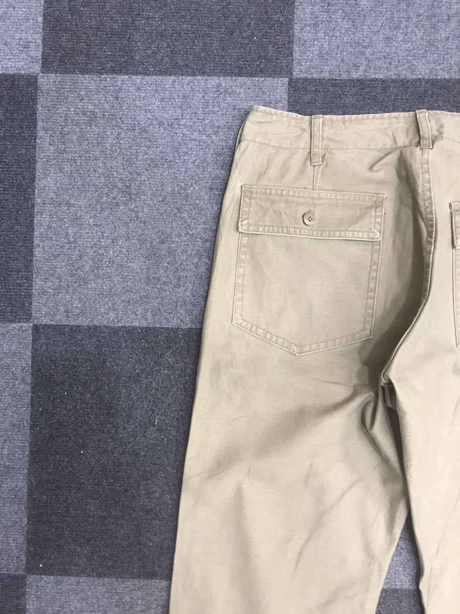 Japanese Brand BACK NUMBER Japan Slim Military Fatigue Baker Pant Size US 32 / EU 48 - 11 Thumbnail