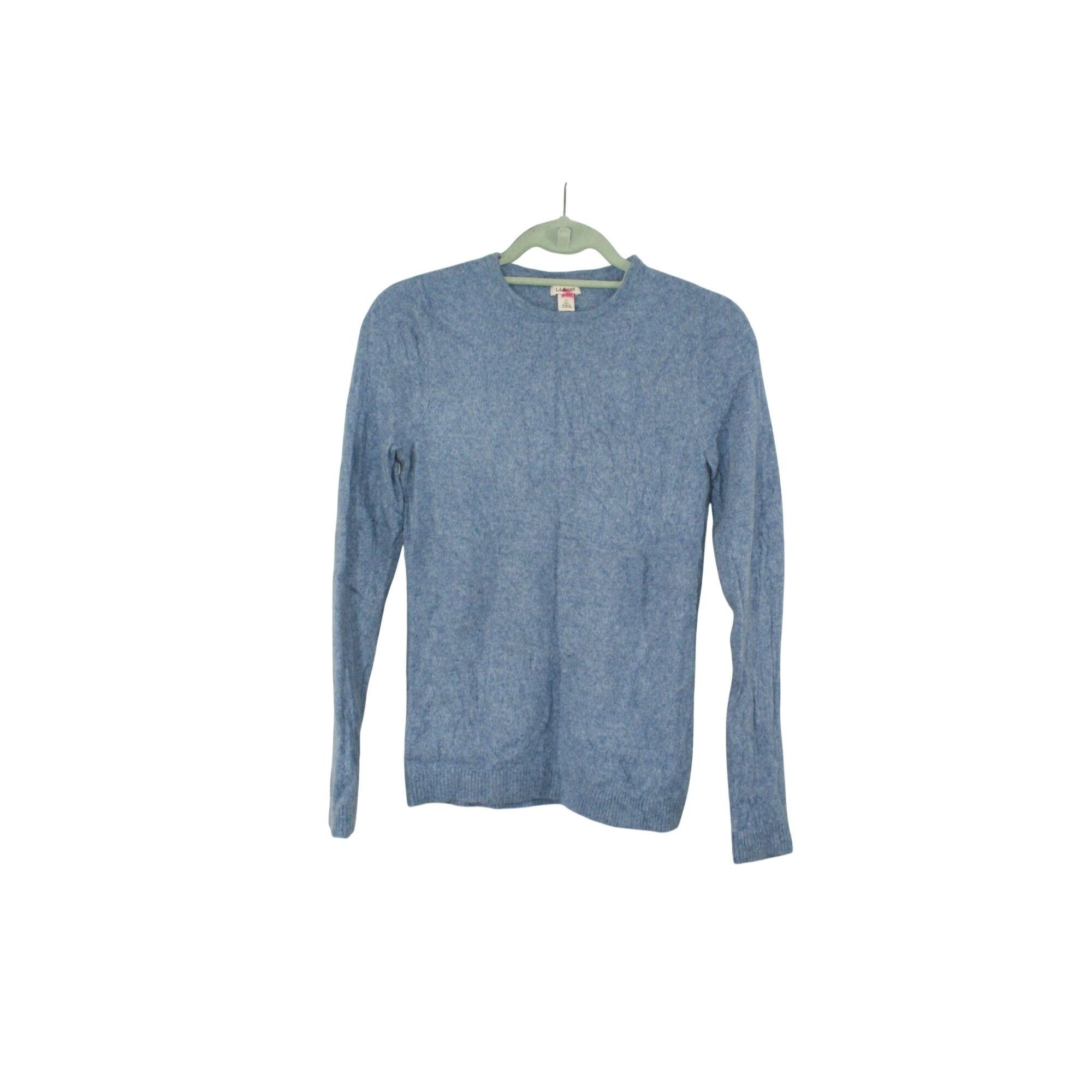 L.L. Bean LL Bean Women's Classic Cashmere Crewneck Sweater Heather Size S / US 4 / IT 40 - 1 Thumbnail